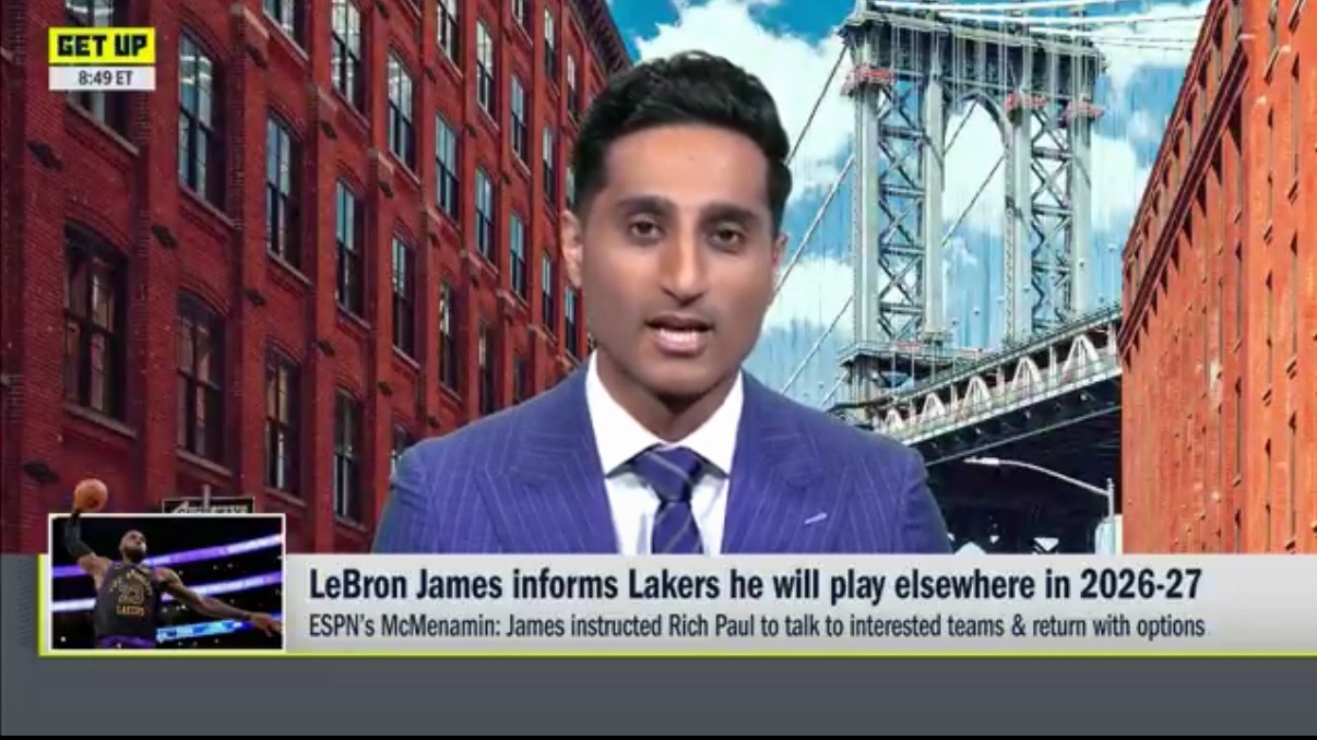 Shams：在做出离开湖人的决定后，詹姆斯回到了高尔夫球场，至于何时能确定加盟哪