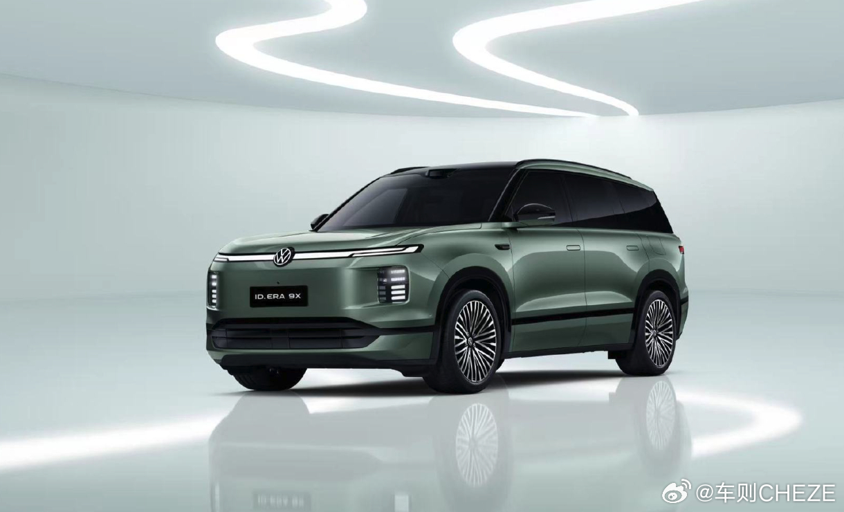 大六座增程SUV上汽大众ID.ERA 9X公布新车色，新车长宽高 5207*19