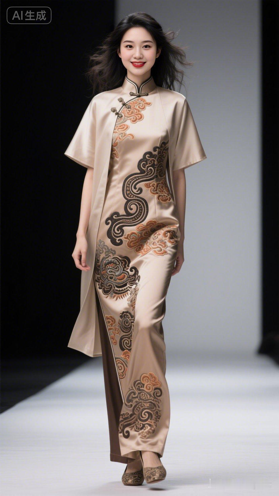 优雅旗袍秀，尽显东方韵味！