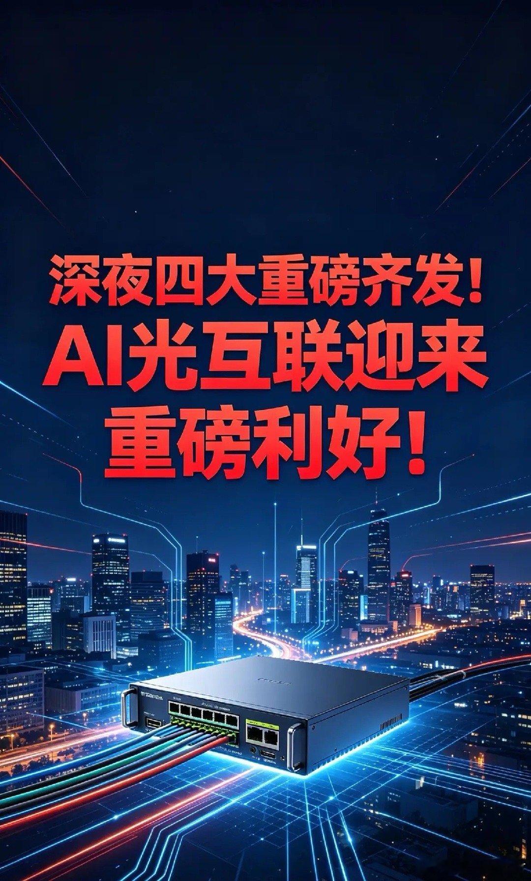 深夜四大重磅齐发！ AI光互联迎来重磅利好！一、中银纽约分行携手美大豆协会 中美