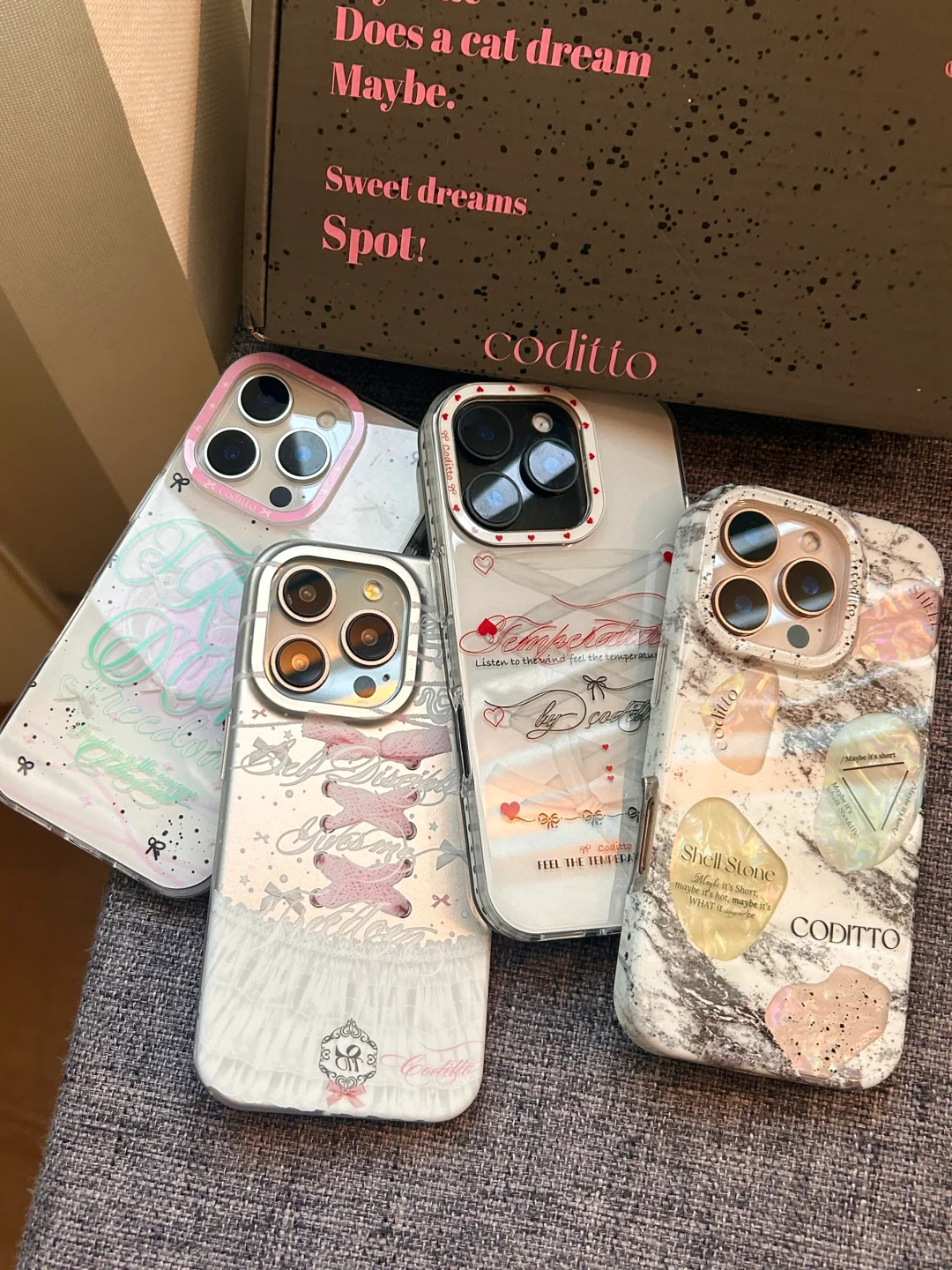 好喜欢这4款ins风氛围感好看的手机壳呀！！！