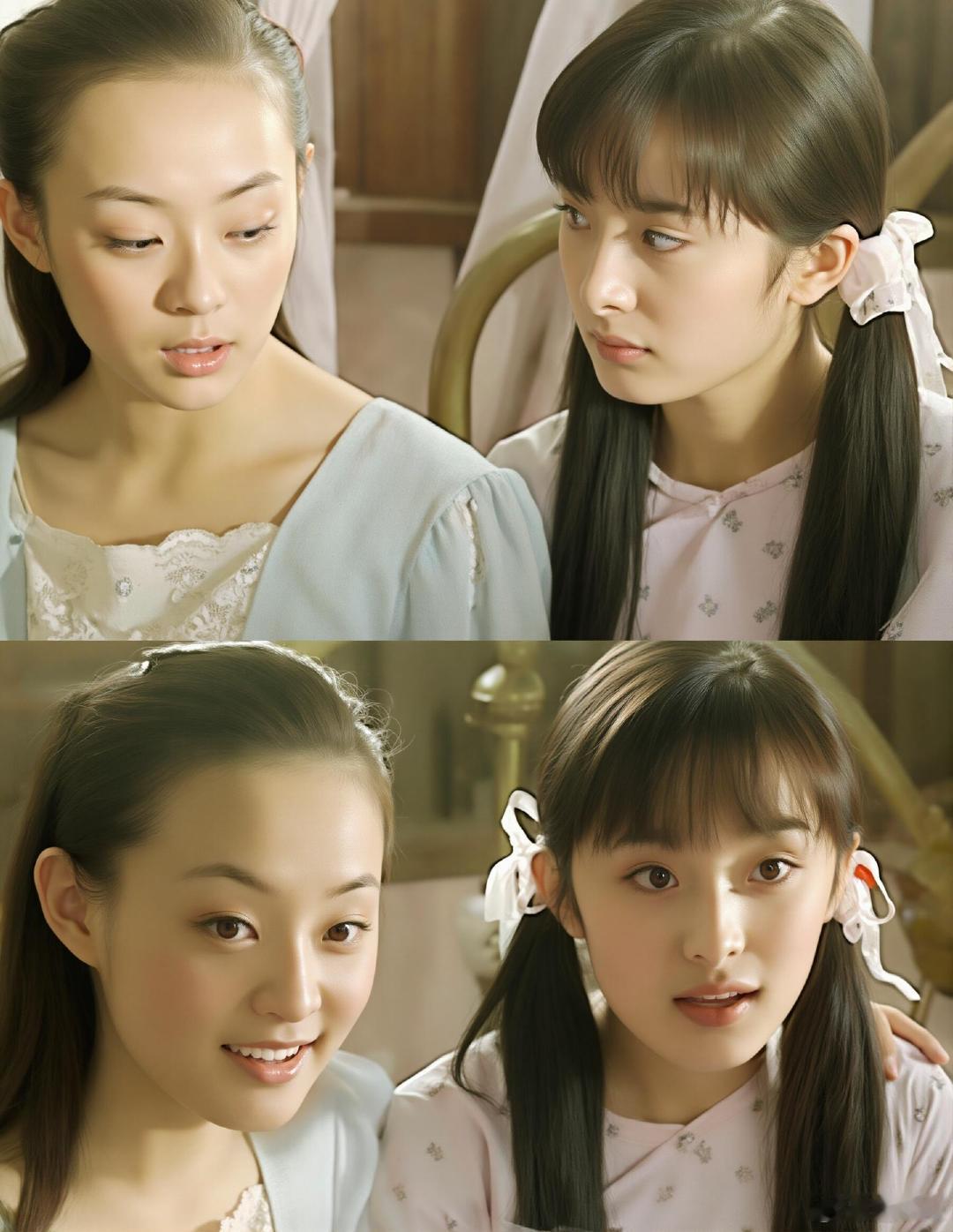 孙俪和杨幂20年前就认识了2003 年《红粉世家》开机时候就合作过，现在回头看真