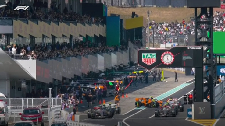 维修区绿灯，FP1开始👀F1赛车2026F1日本大奖赛