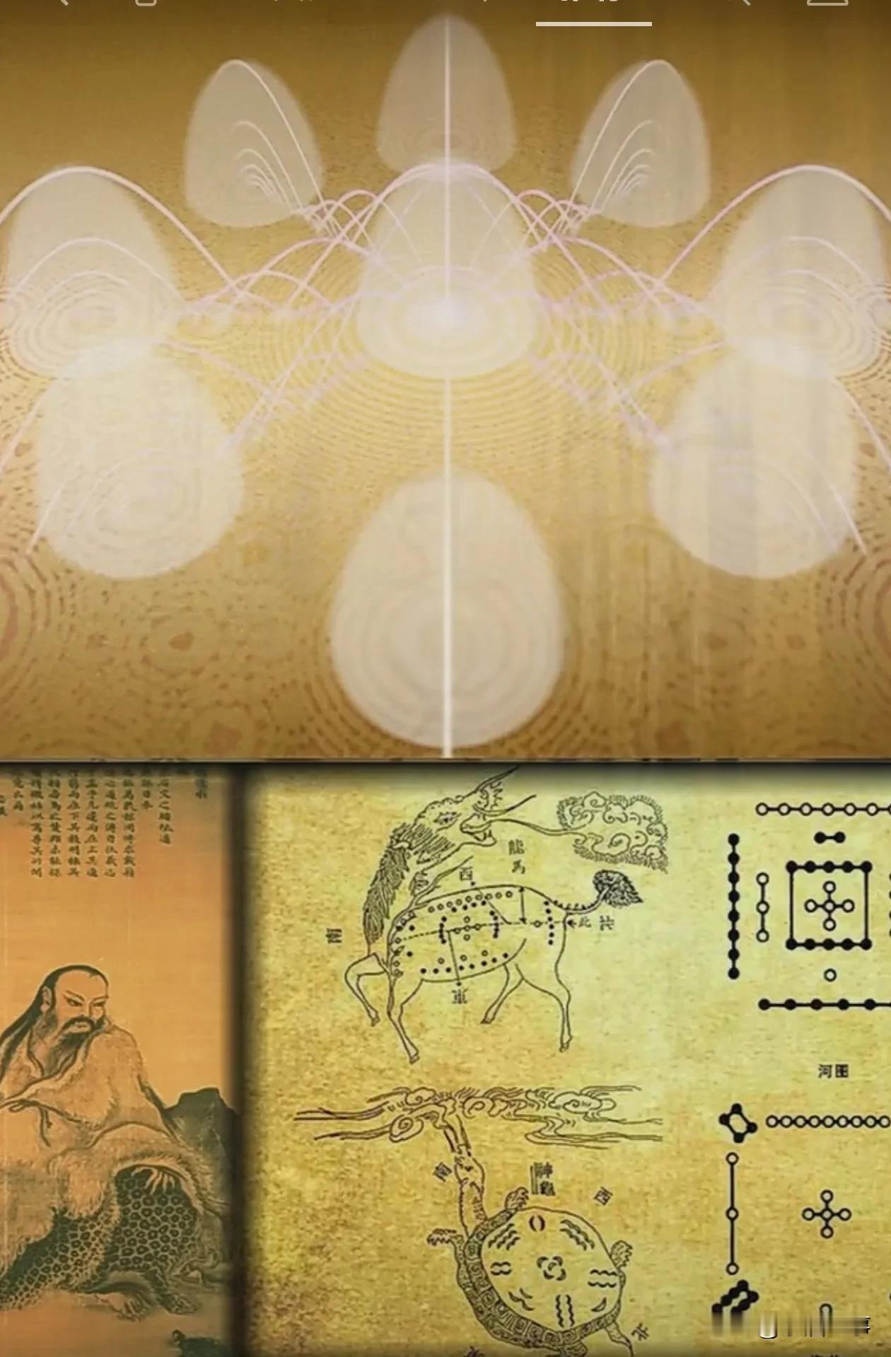 用时间代替空间，用图案替换声音（频率）是认识宇宙万事万物或上古传说的重要工具。时