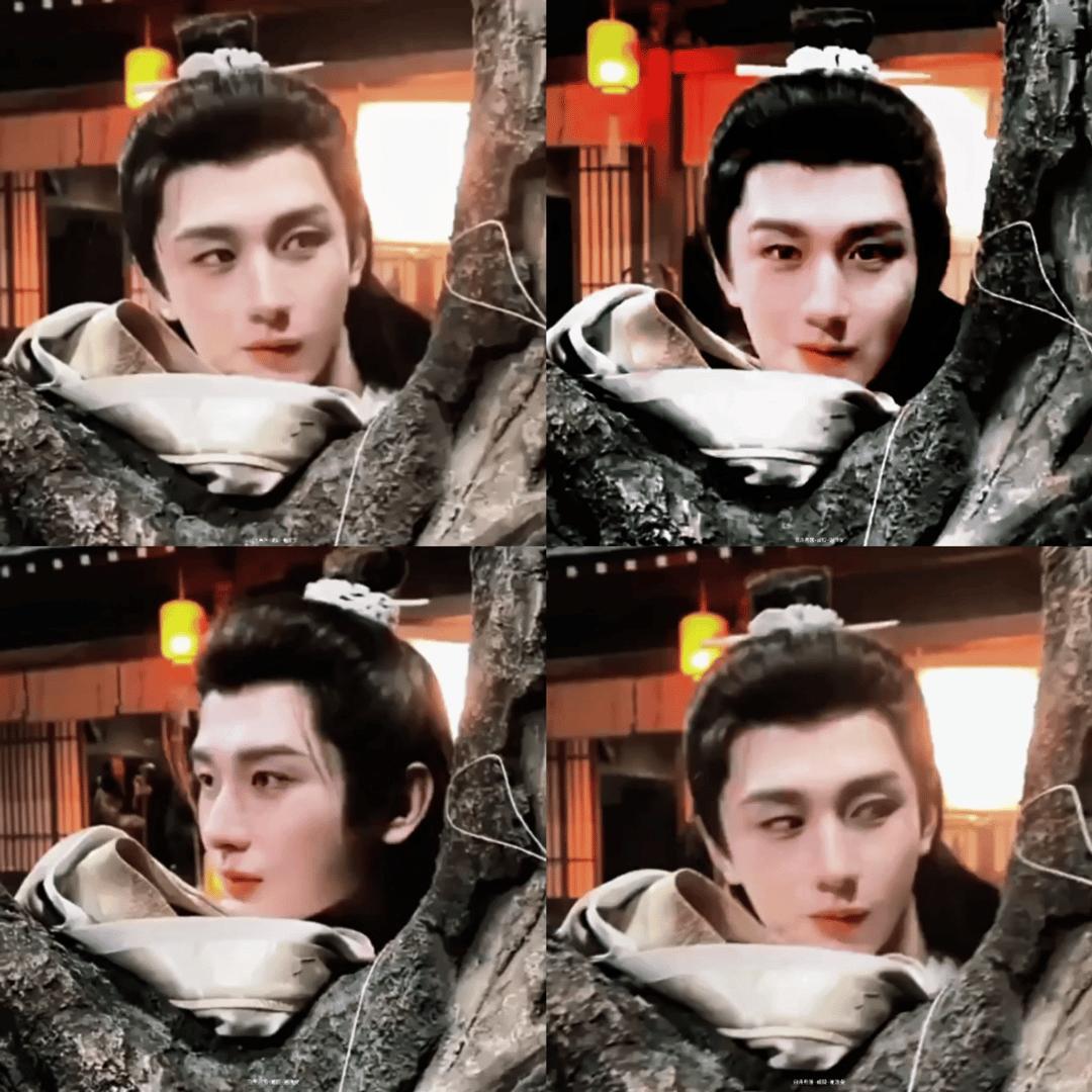 天知道这么可爱的谢淮安，一会儿就挥出了天地一铲！！戏里戏外反差太大了！