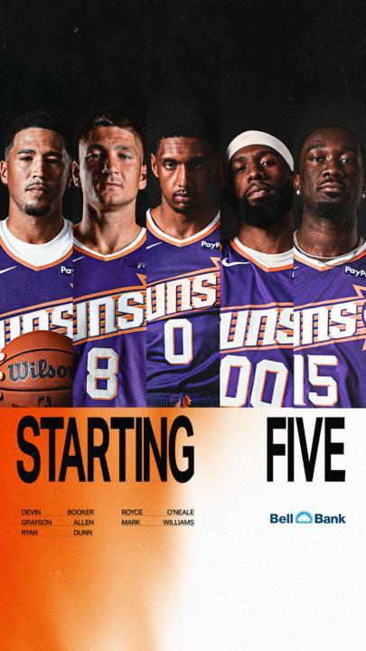 今日首发：🧡德文-布克💜格雷森-阿伦🧡瑞安-邓恩💜罗伊斯-奥尼尔💜马克