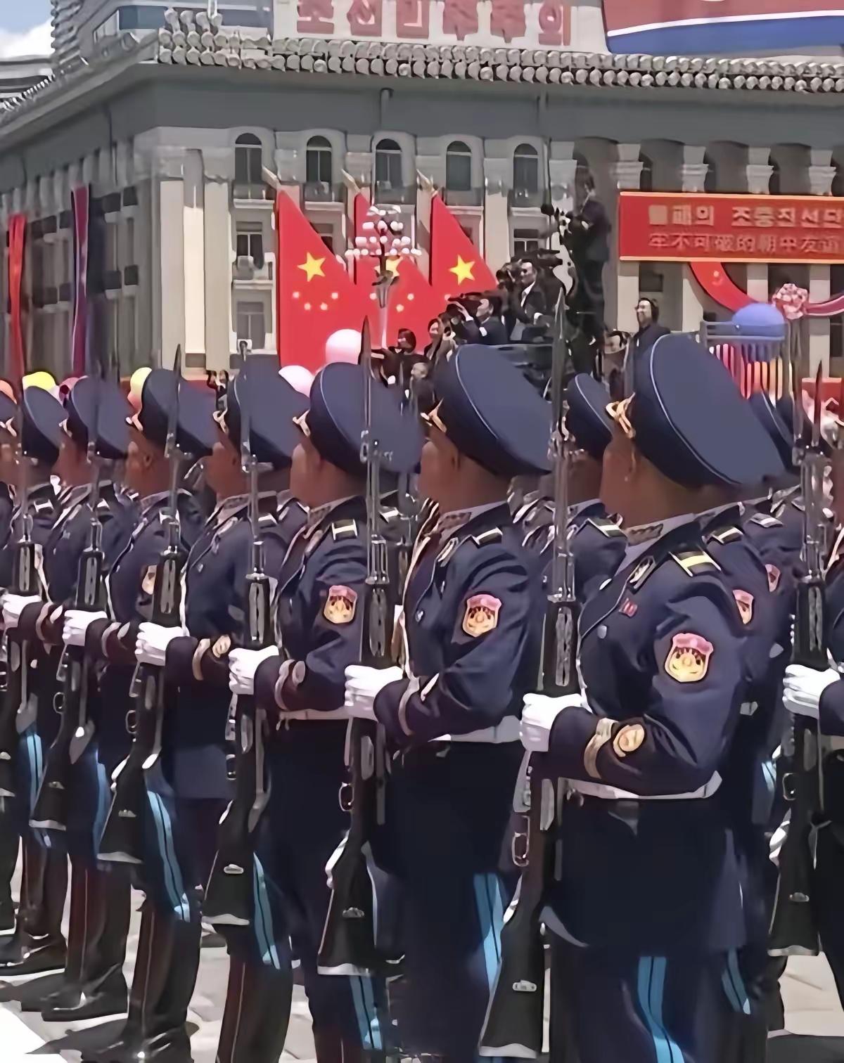 朝鲜顶级接待仪式，尽显大国风骨与诚意
 
说实话，看了这次朝鲜的接待仪式，不由得
