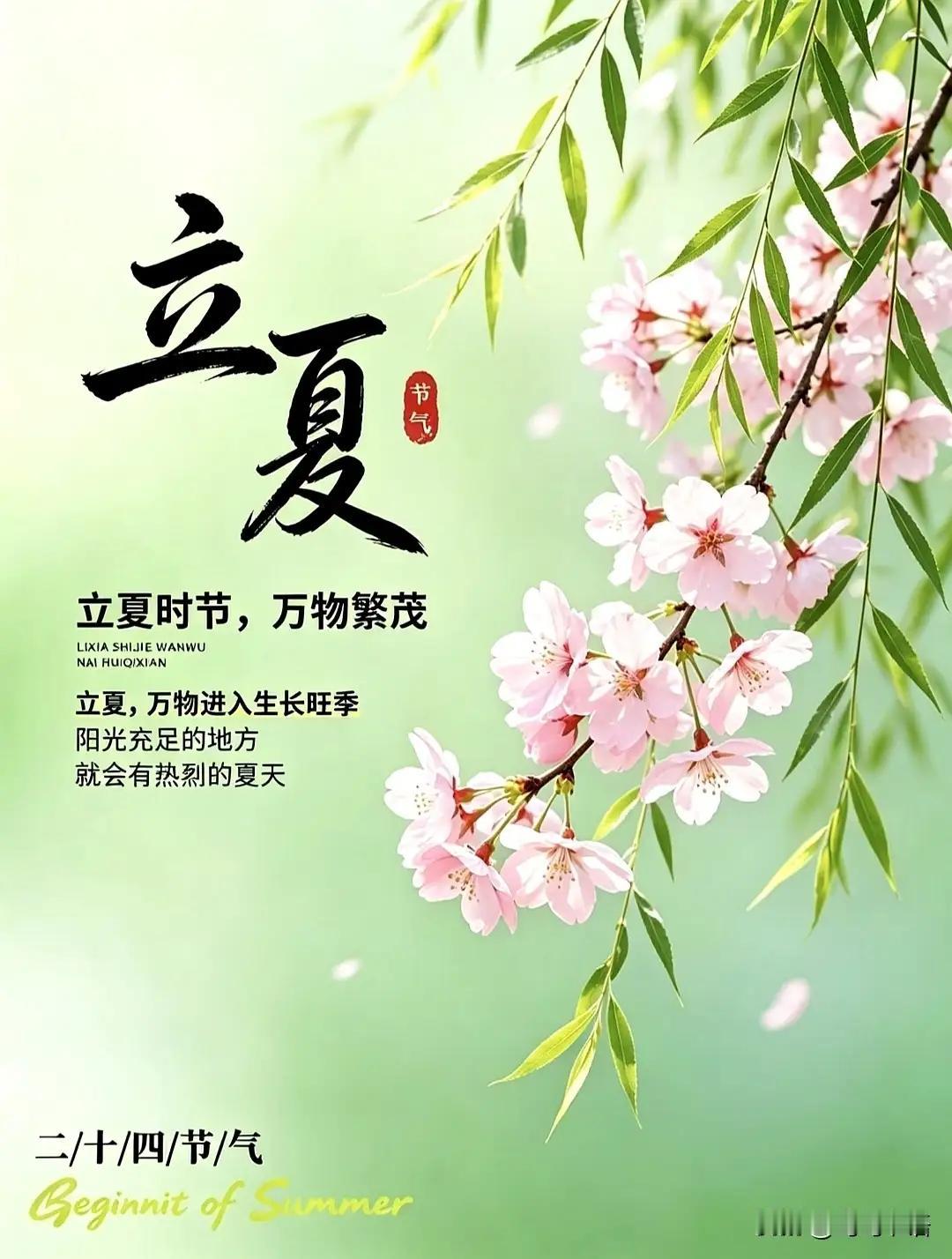 立夏时节如何养生 立夏时节养生很重要，能为一整年的健康打基础。饮食上，要增酸减苦