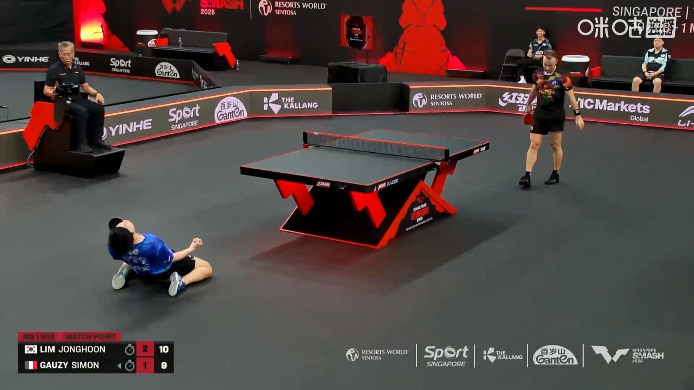 林钟勋上次打进大满贯16强是在2023新加坡，已经是3年前了单打小小回春一下(话