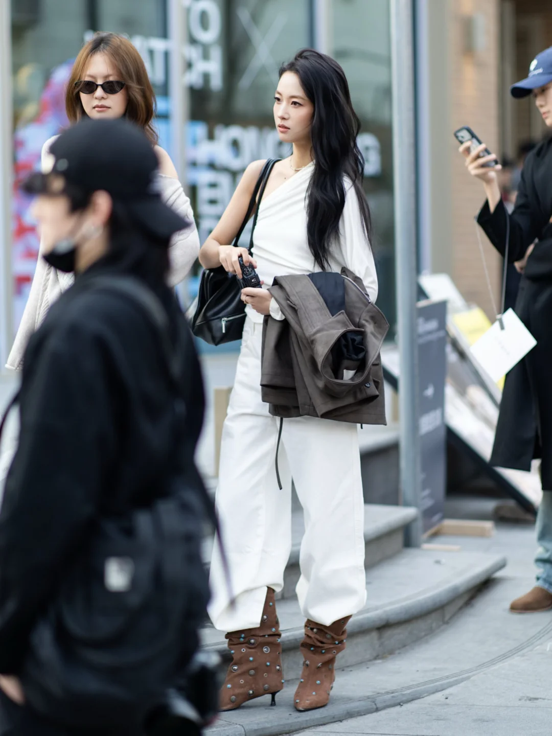 属于春天的街头穿搭