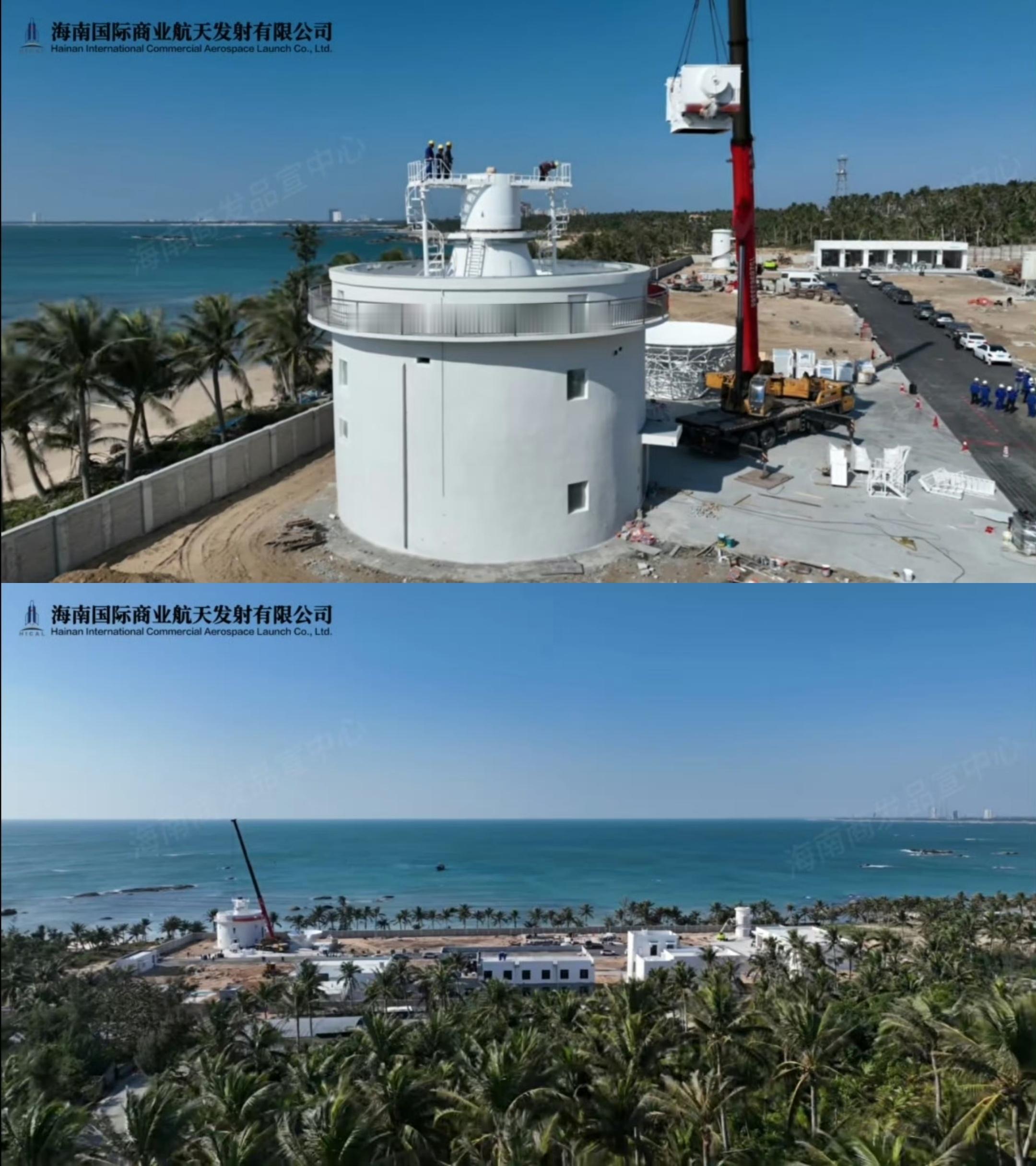 海南商业航天发射场今年4月底具备首区测控能力。一个月前，海南商业航天发射场古松测