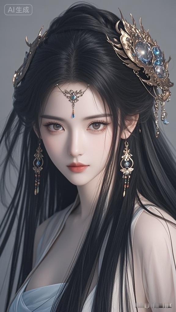 仙气飘飘的森林精灵，梦幻般的造型，宛如童话中的公主。