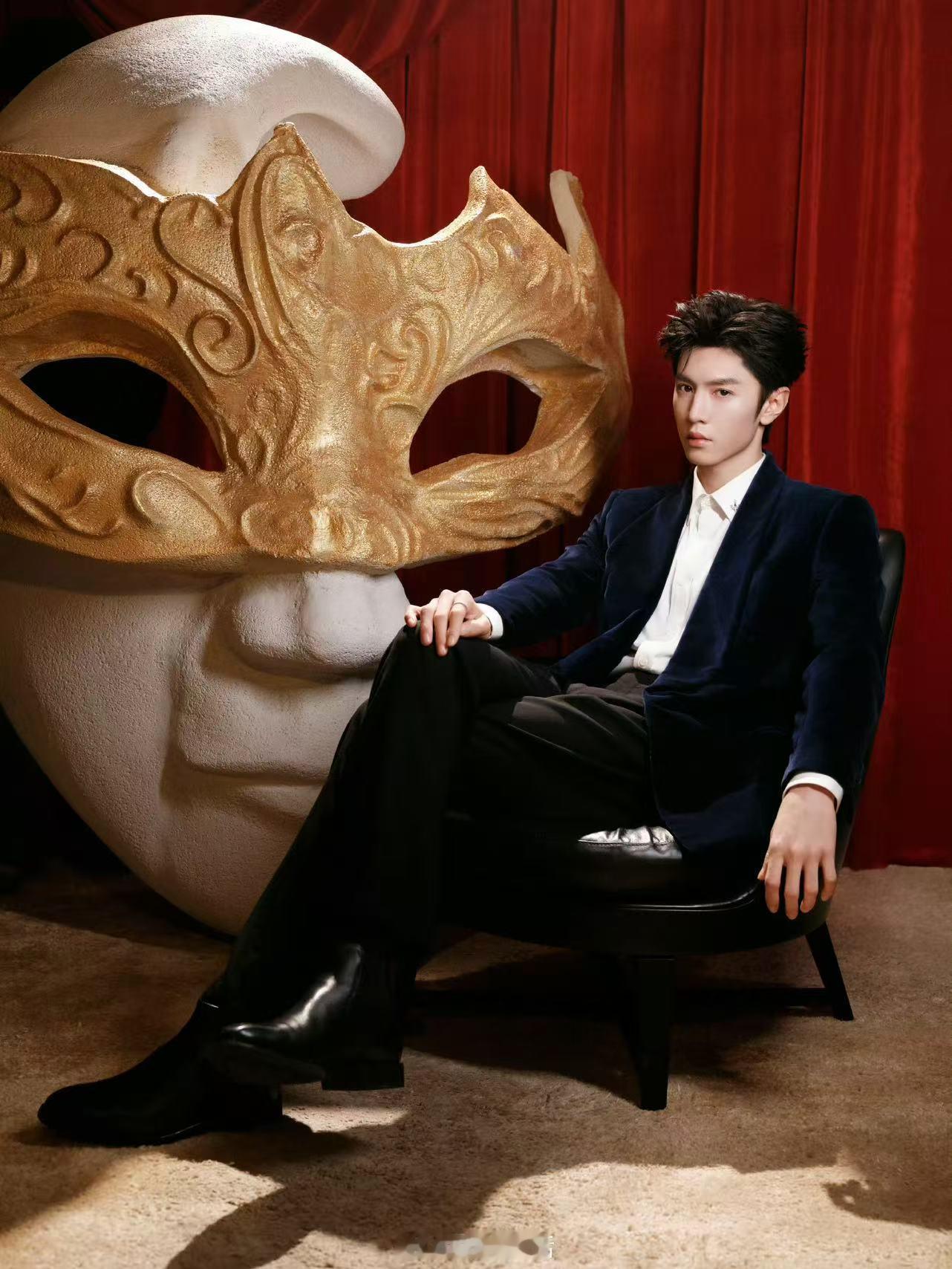 陈哲远假面王子陈哲远舞会王子陈哲远假面王子，好帅， 