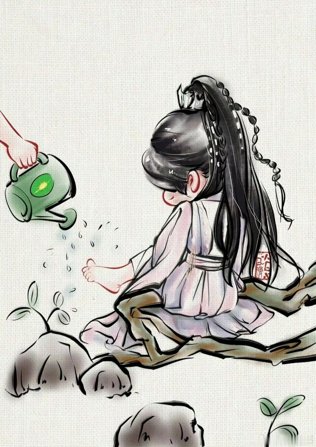 这么热的天，学秋水哥哥给脚丫子浇水真是顶级享受！成毅成毅狩谎