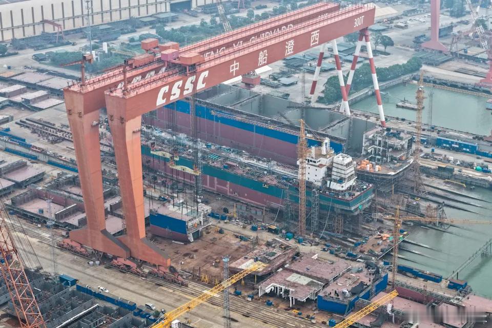 【造船业巨头正在中国崛起，就规模而言，无人能及】（商业内幕）一家中国国有造船集团