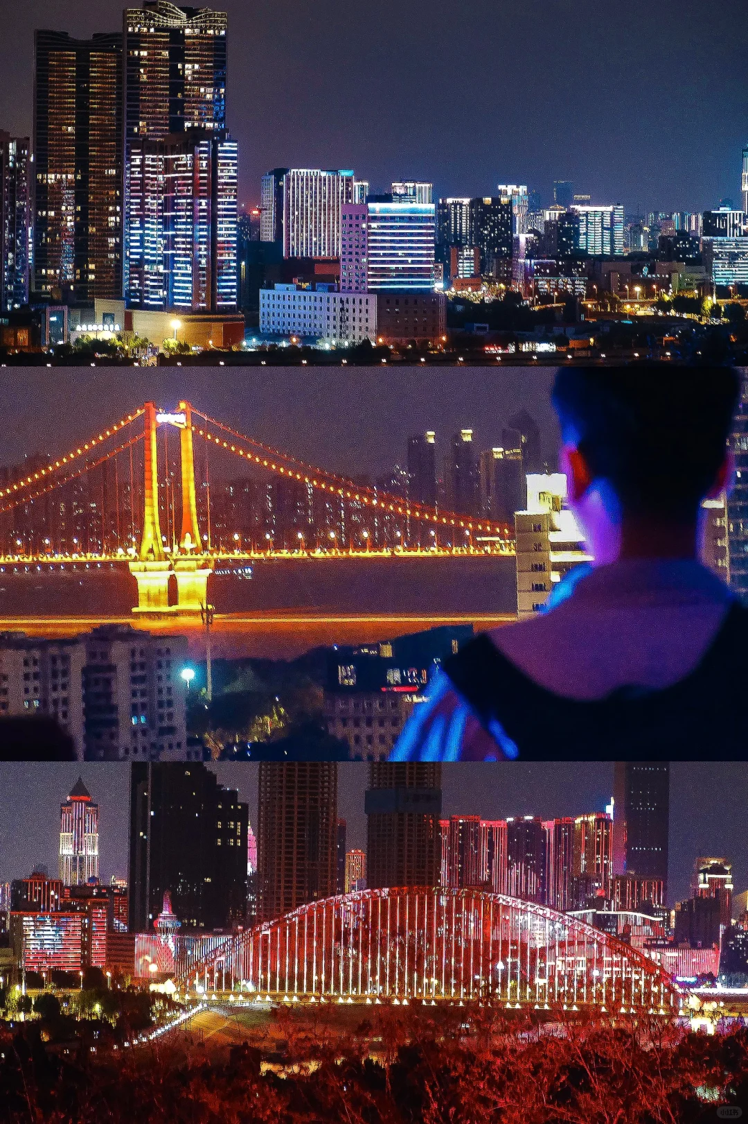 真的好惊喜❗️来武汉这个山顶看夜景绝美啊