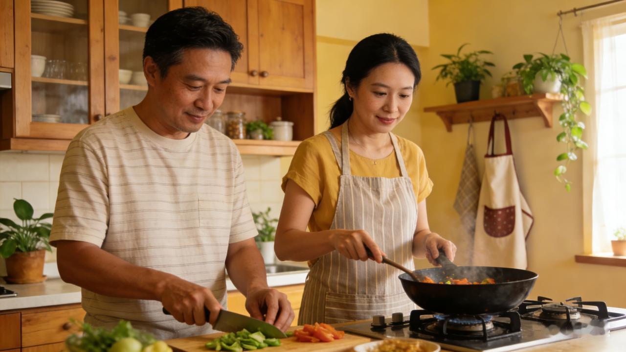 人到中年，方悟生活真谛，日子并非全由金钱堆砌。
历经半生风风雨雨，人到中年才渐渐
