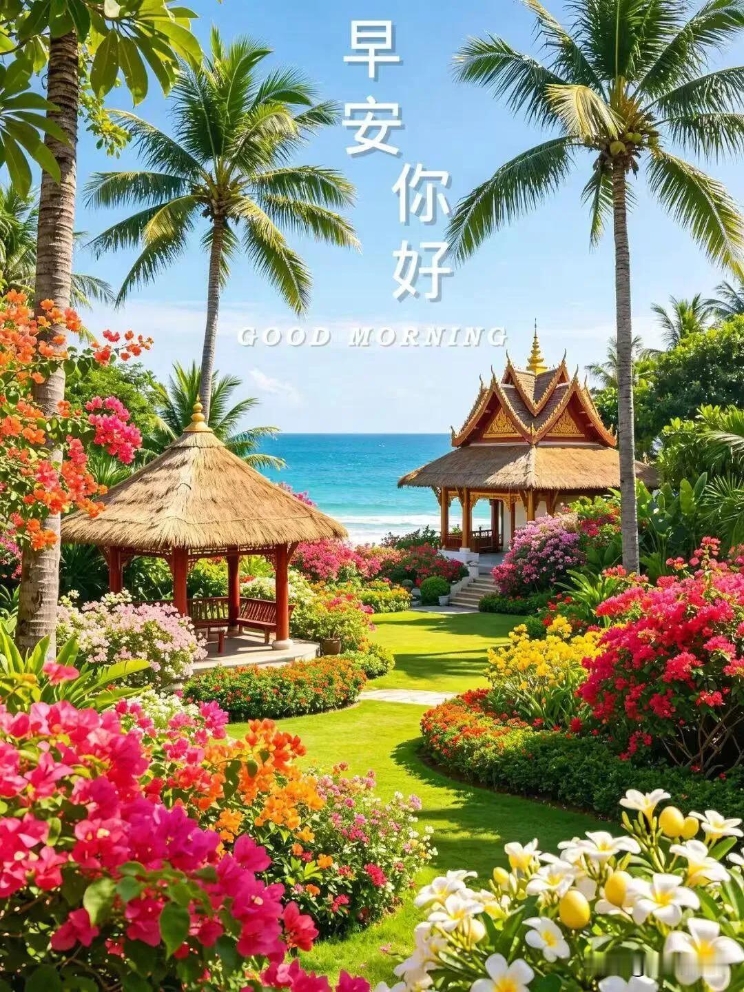 新晨如约，思念如常，愿你一整天轻松无忧。