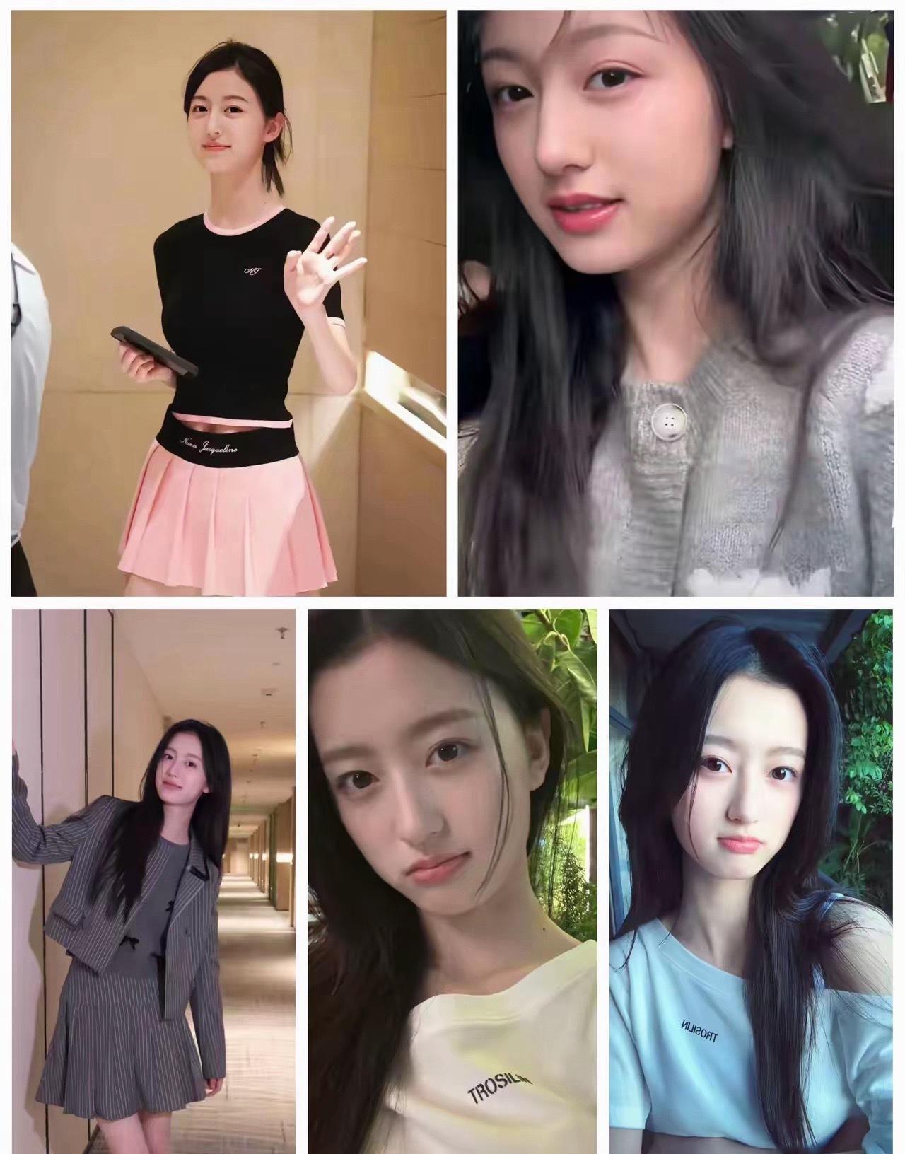 17岁的裴佳欣已经倾国倾城了，这以后能够大火真的是很有可能，毕竟现在都已经有很好