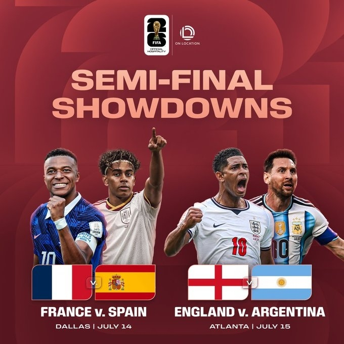 【世界杯7大魔咒】直播吧07月14日讯，世界杯半决赛，法国vs西班牙、英格兰vs