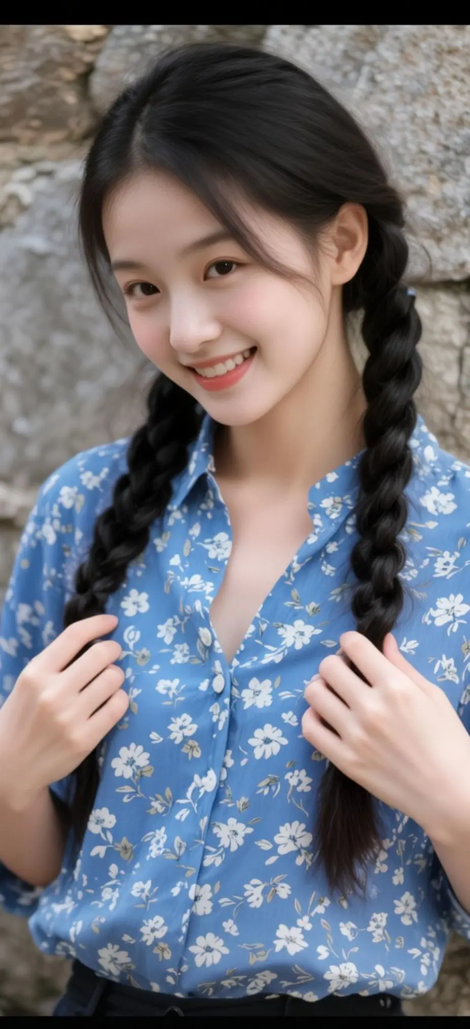 AI田园风写真  ai创作