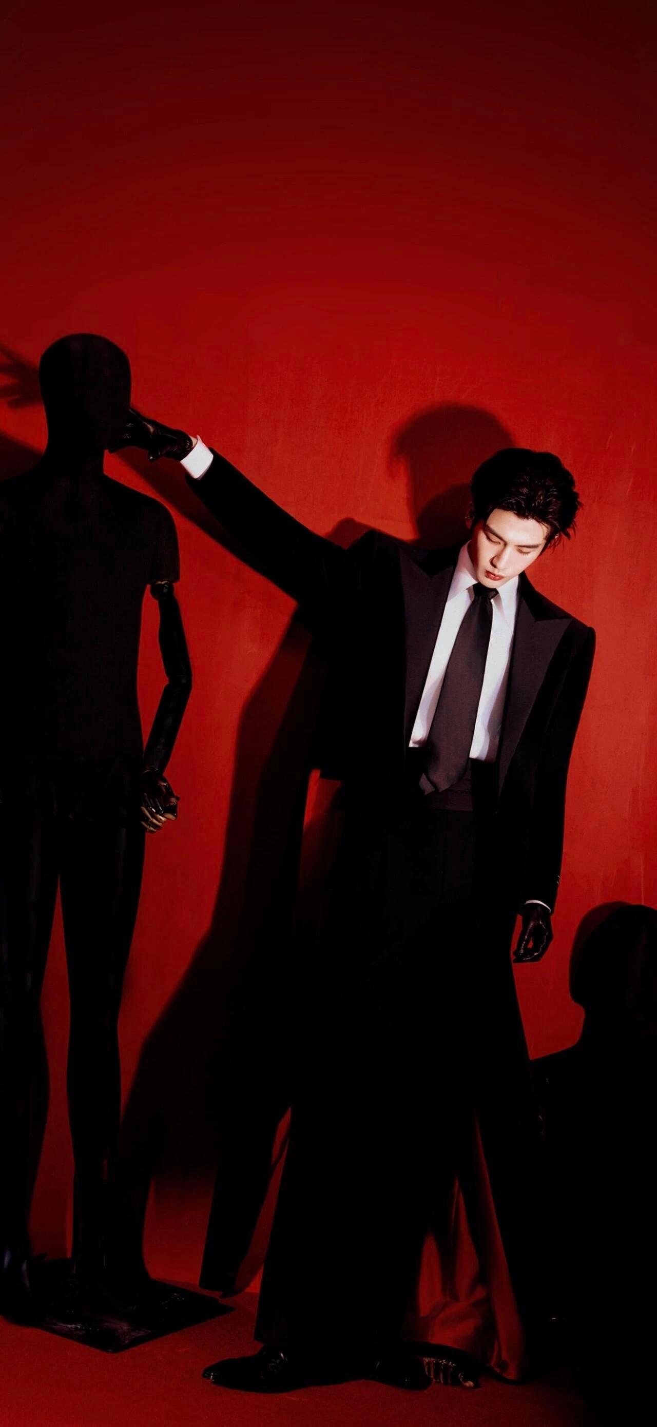 张凌赫虞书欣横店男模女模回归张凌赫求你了轻点帅吧！！！这个男模顶级魅魔来的 