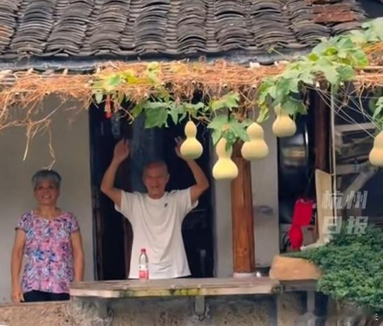 浙江“葫芦娃爷爷”爆火，老伴沈奶奶哽咽落泪：我们是失独家庭，游客敲开了我们的心门