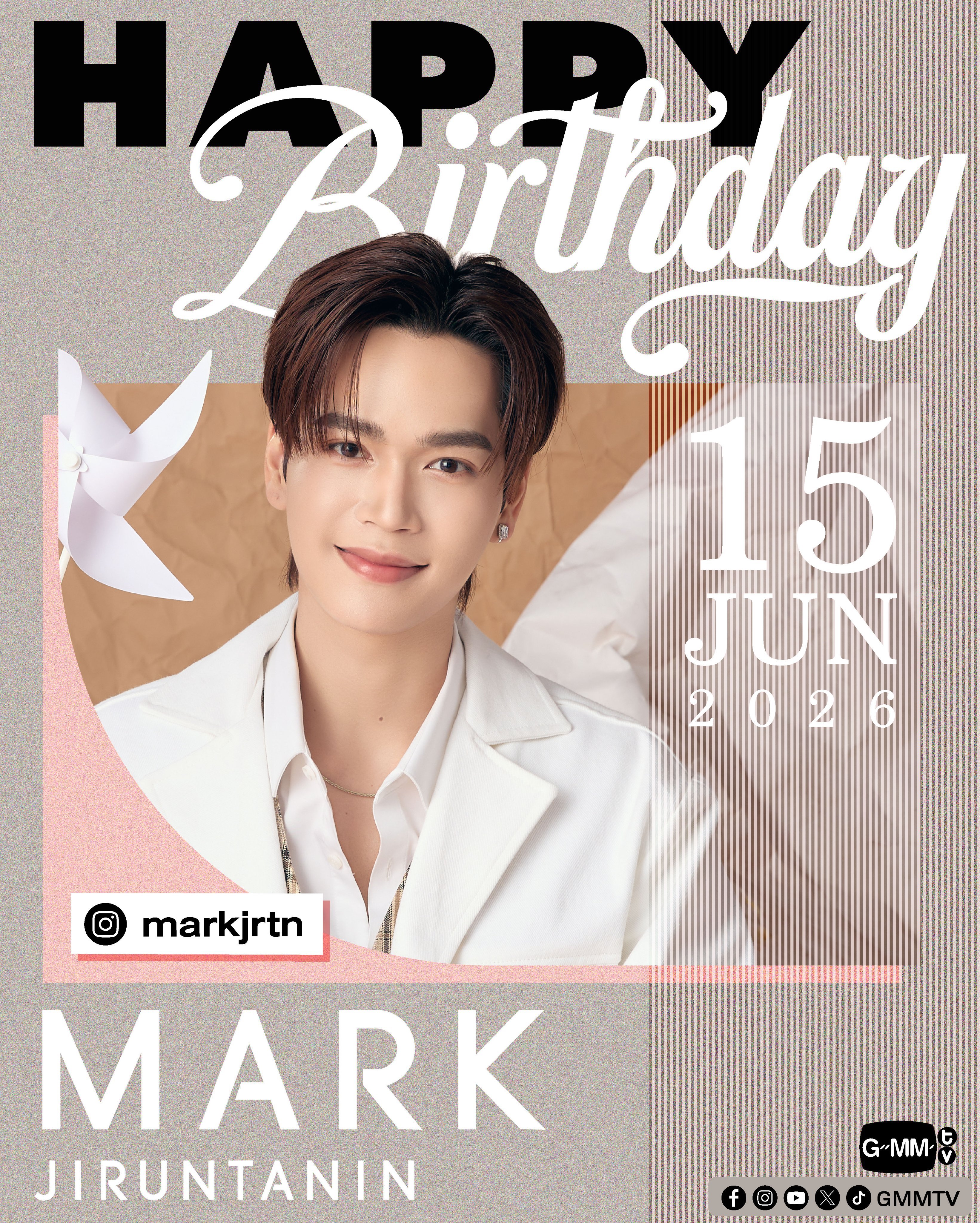 Happy Birthday to Mark～🌙 