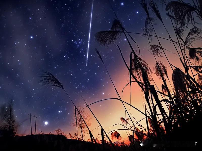 星光随笔 夜晚，抬头望向天空，那点点星光就像生活里细碎的美好。小时候，总爱躺在院