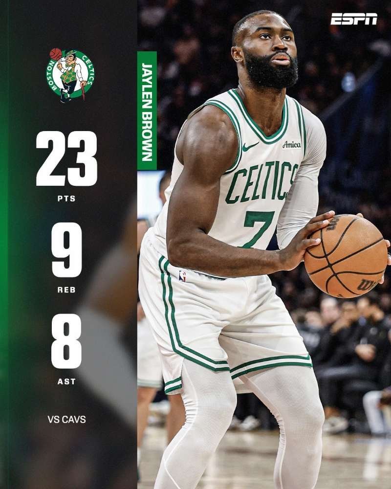 继续高光输出！本场比赛，杰伦出战37分钟，17投7中，其中三分球3投1中，罚球9