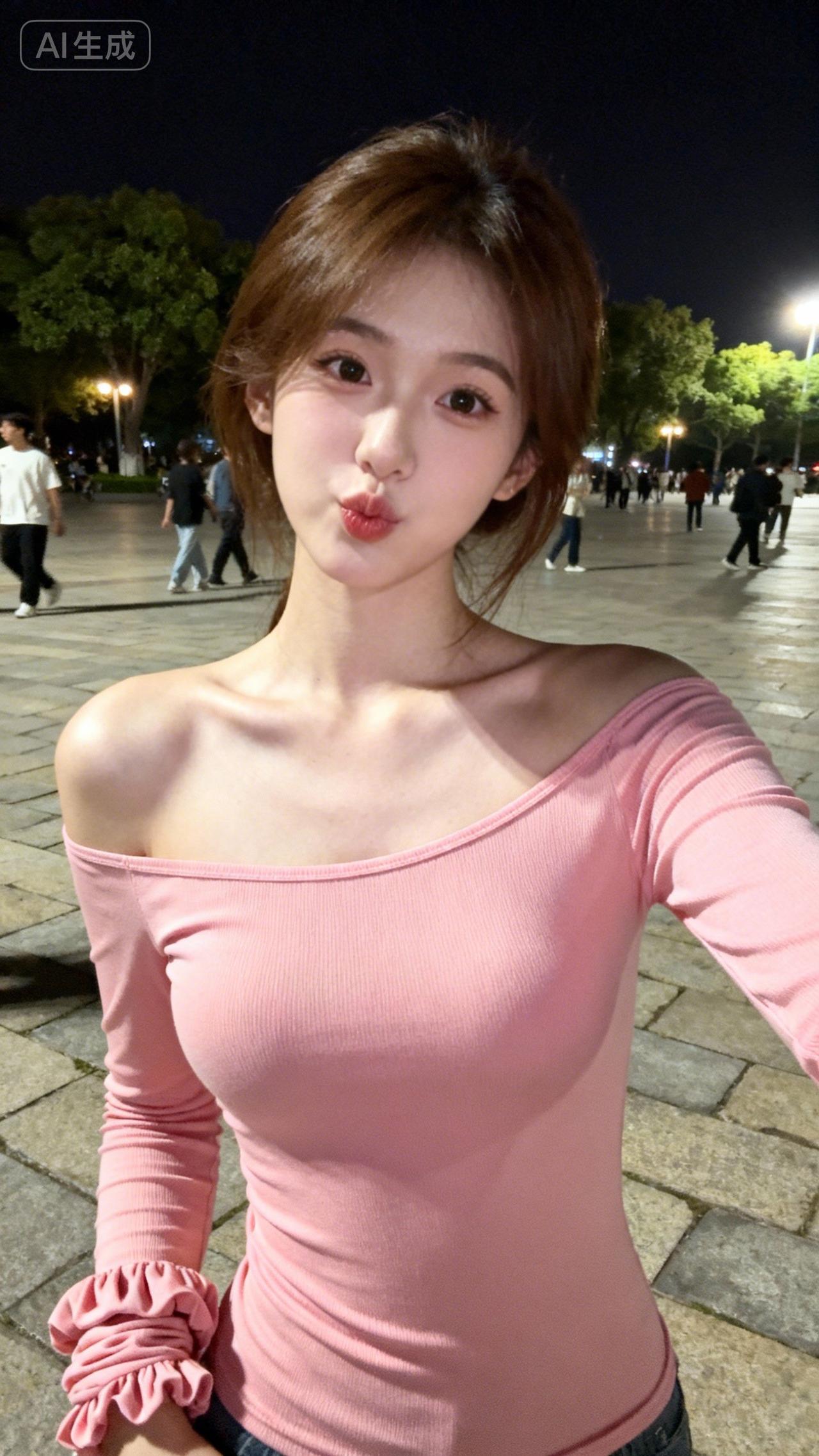 夜色如墨，美人如画。美女的魅力能有多大？ 清瘦身材好还是微胖身材好? 瘦身美还是