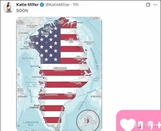 看CNN的采访，真是让人大开眼界。白宫办公厅副主任斯蒂芬·米勒说：格陵兰岛应该成