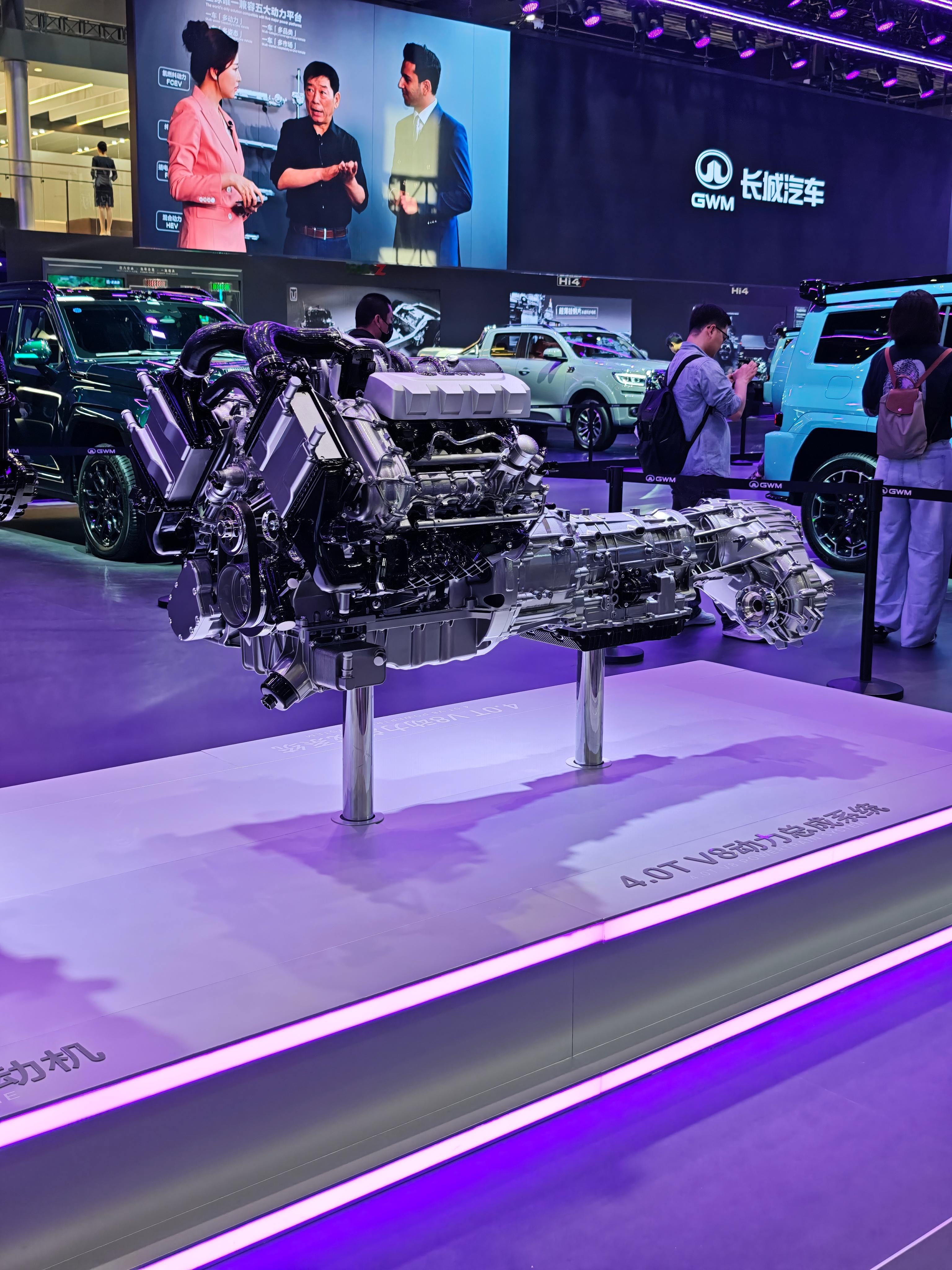 2026北京车展 今年的坦克品牌展台，一定来看看全新坦克700这个麒麟头可太帅了