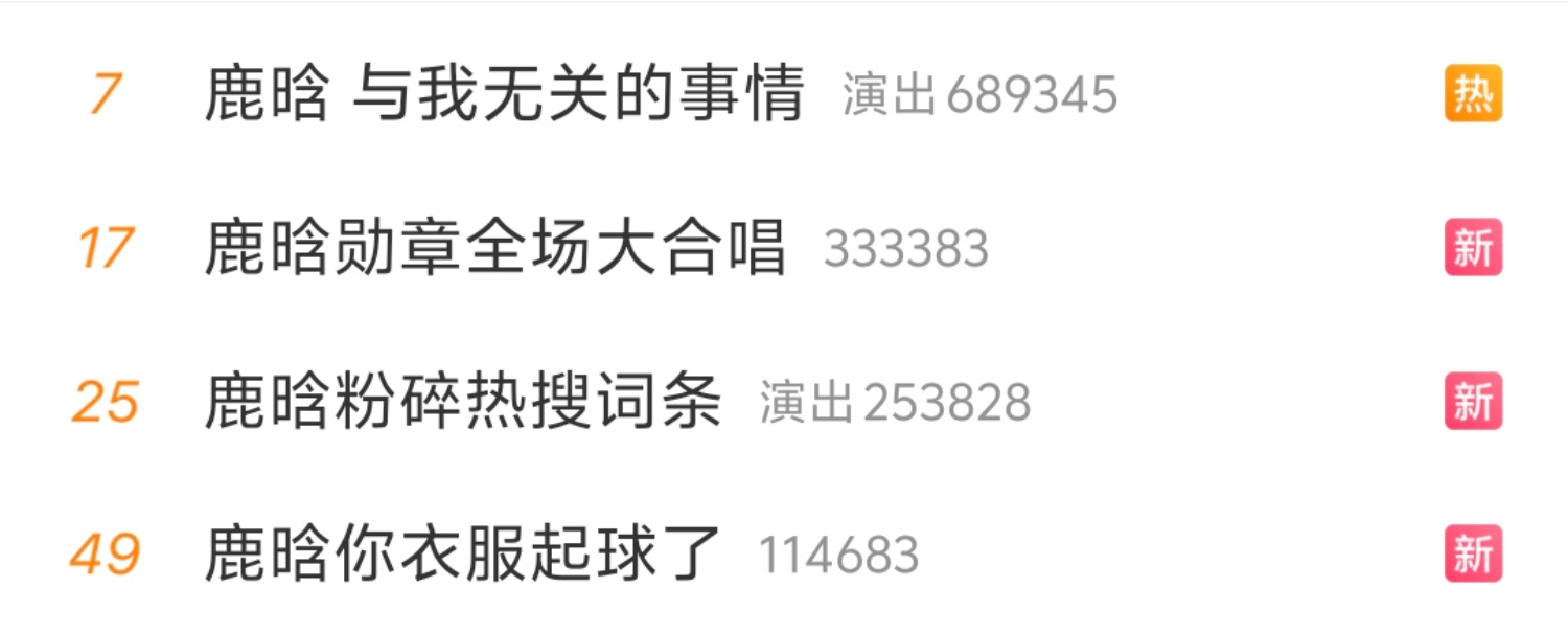 【20260726】【周日】鹿晗鹿晗日报（1）【鹿晗 与我无关的事情】【鹿晗勋章