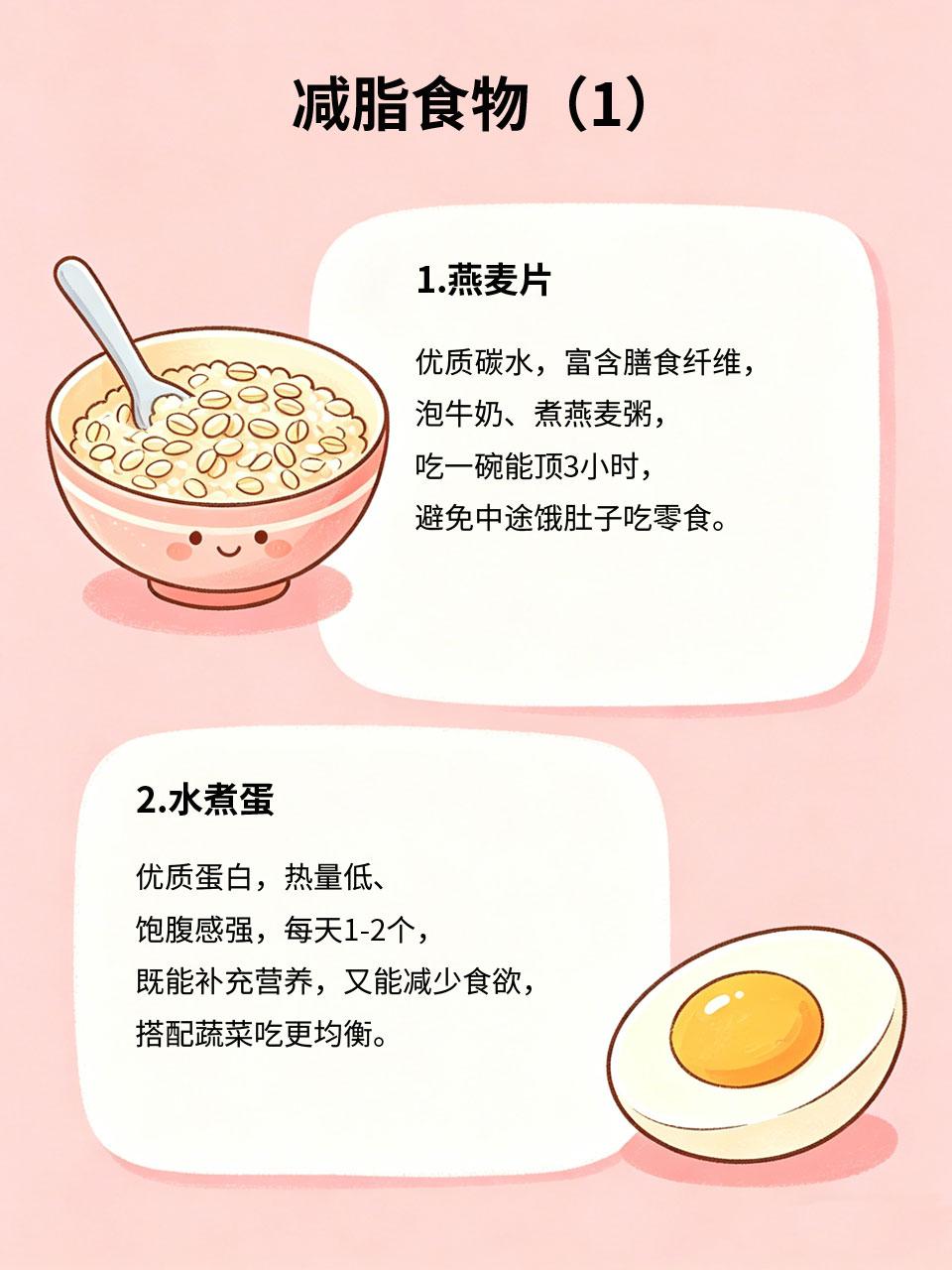 减脂期必吃！饱腹感强还不胖
减脂期最痛苦的就是饿肚子，越饿越想吃，越吃越胖，其实