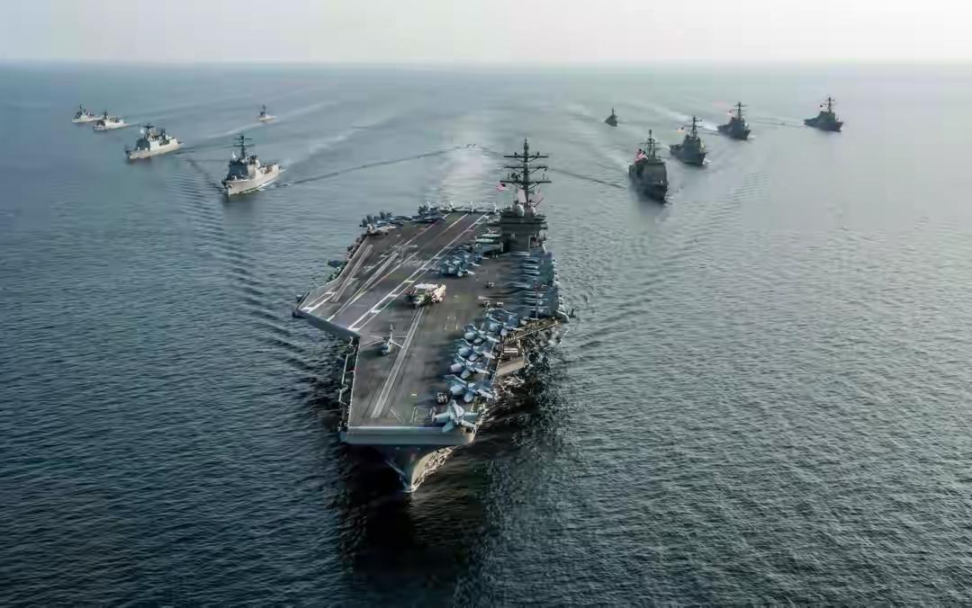 解放军围台三天，美军要出手了？双航母已到西太，随时能南北夹击…

这消息一出来，