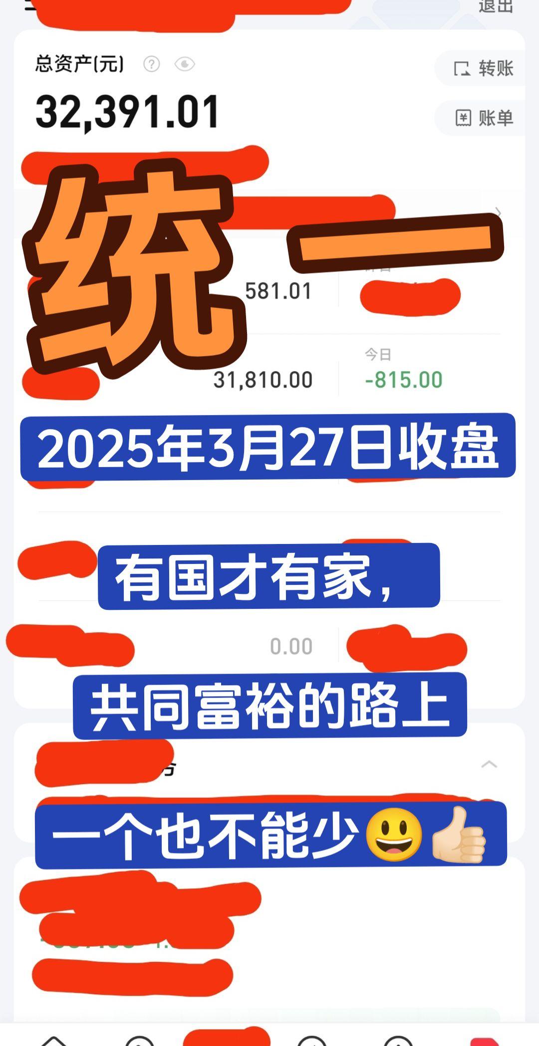 实盘记录 入市有风险投资需谨慎