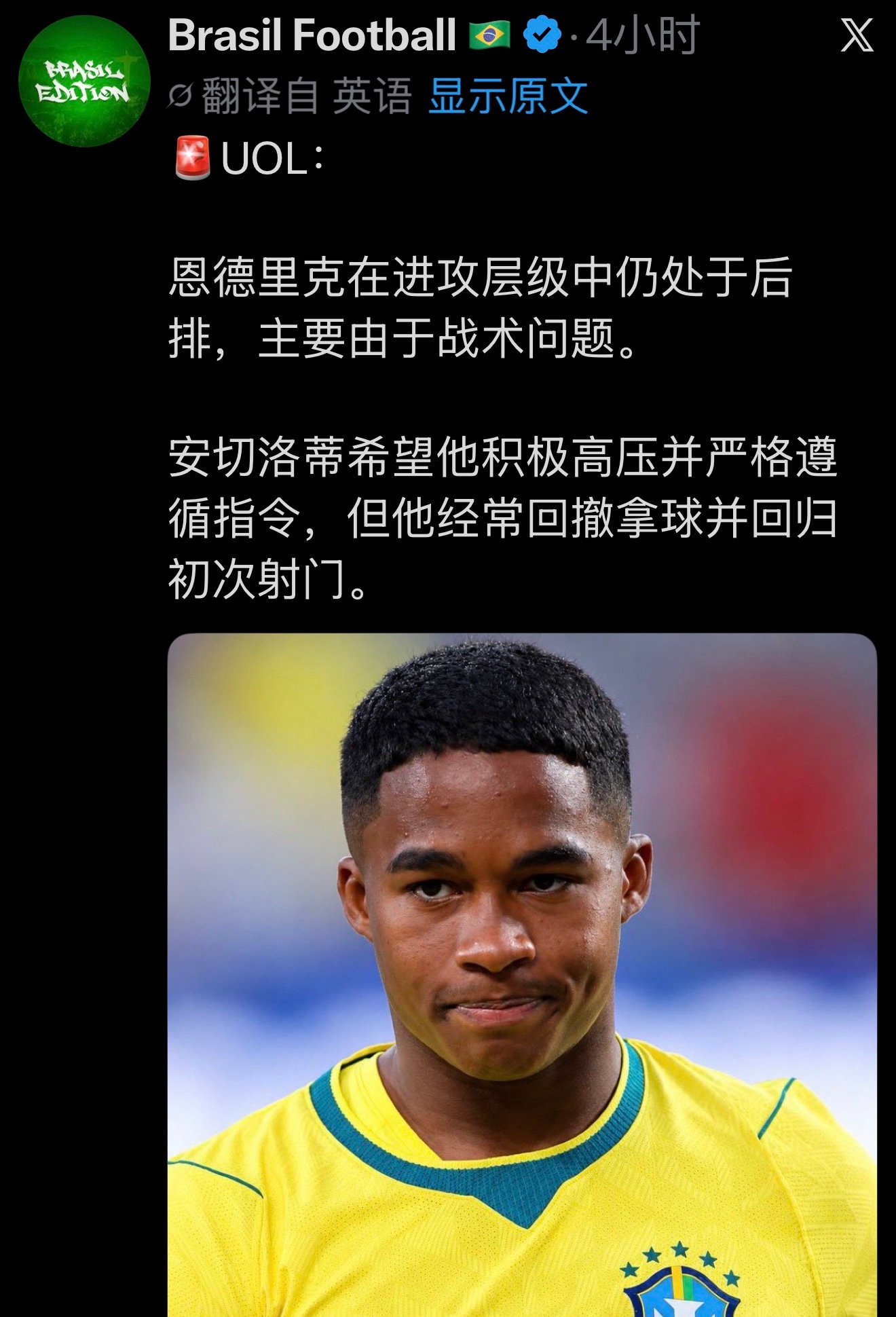 关于恩德里克 