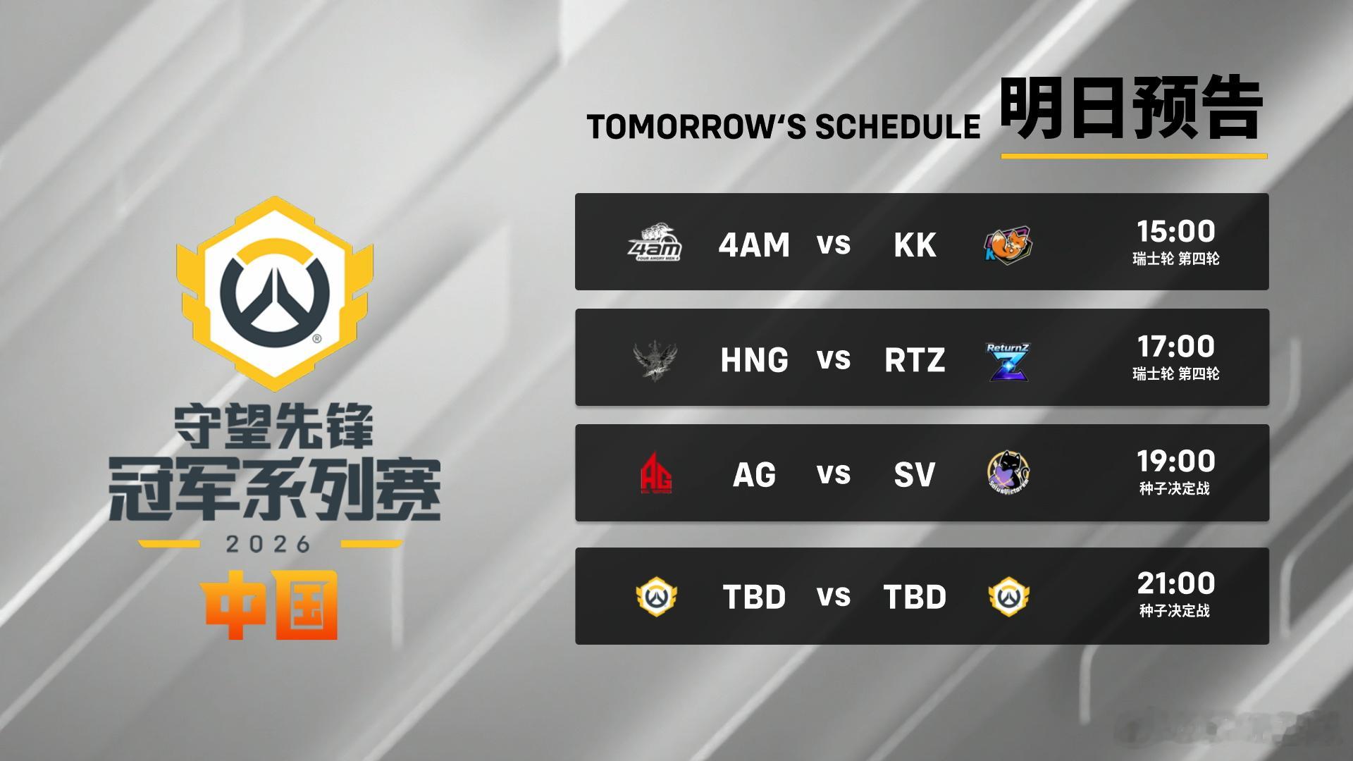 开播，OWCS韩国赛区Week2Day3三场比赛，对阵如图1，今天第三场是本周焦