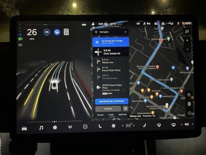 特斯拉刚发布的Beta 6.0系统号称「快毕业的AI学霸」，能自己开车上高速甚至