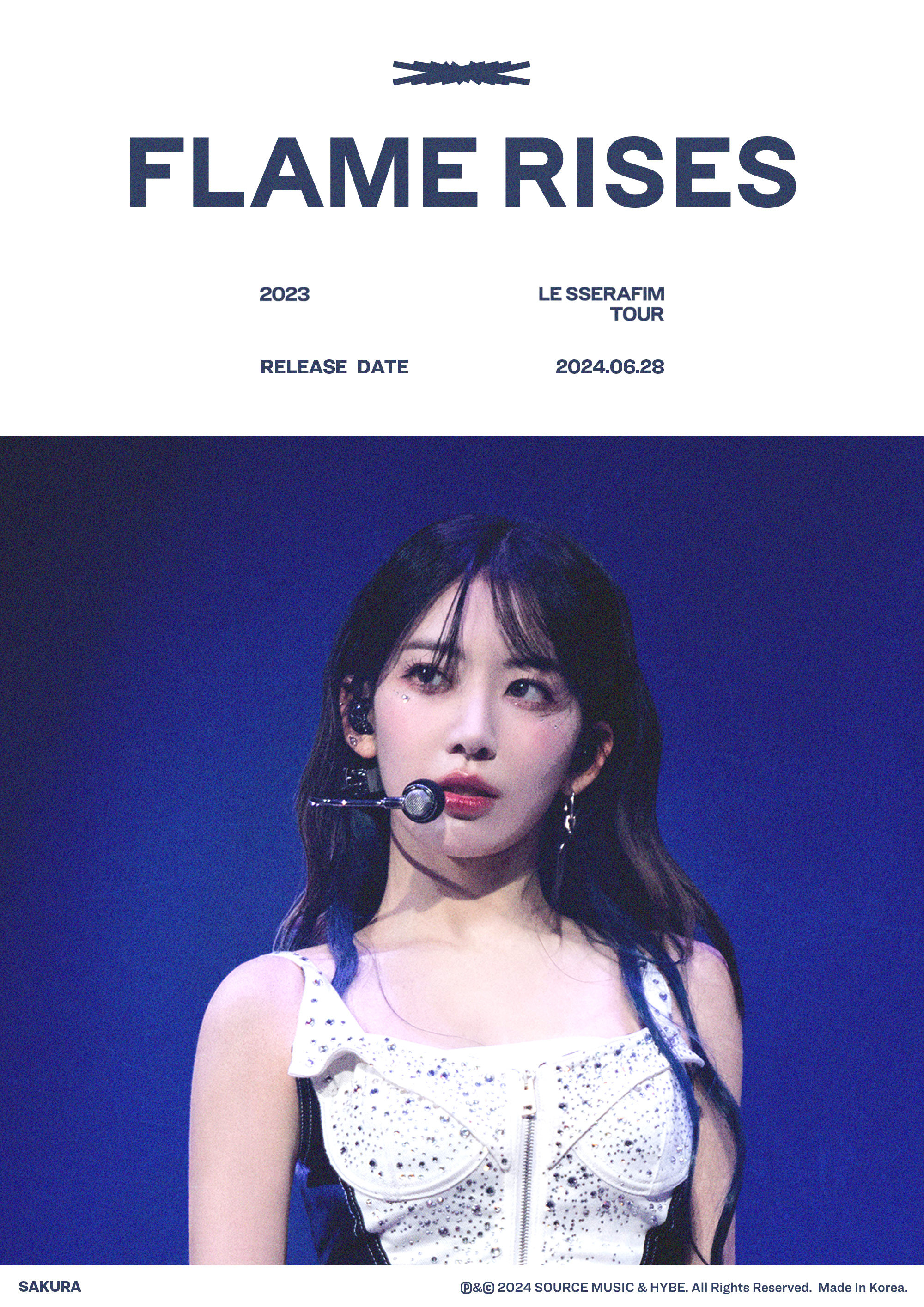#宮脇咲良[超话]# 2023 LE SSERAFIM TOUR ‘FLAME 