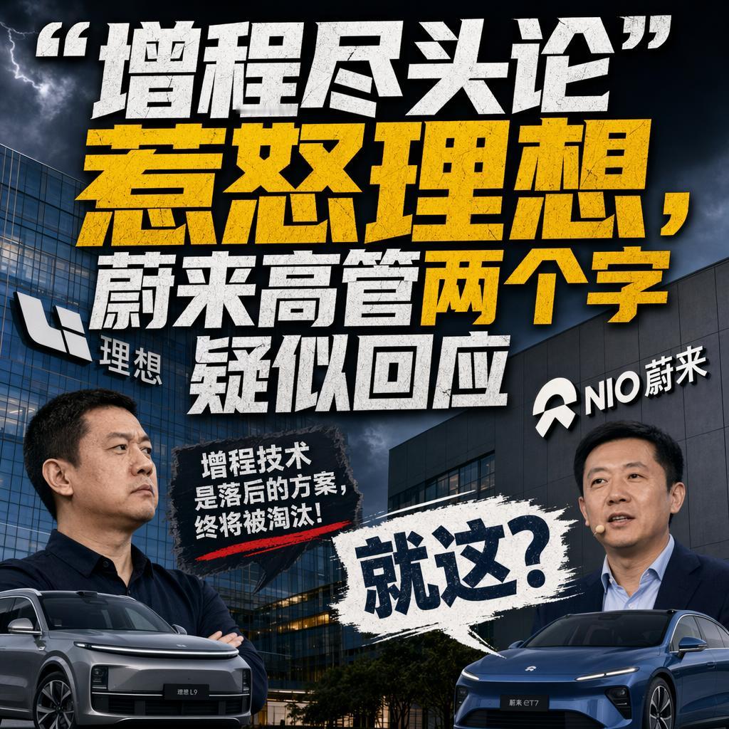 增程的尽头到底是什么？
蔚来说是纯电，理想偏说是5C增程。
6月23日全新理想L