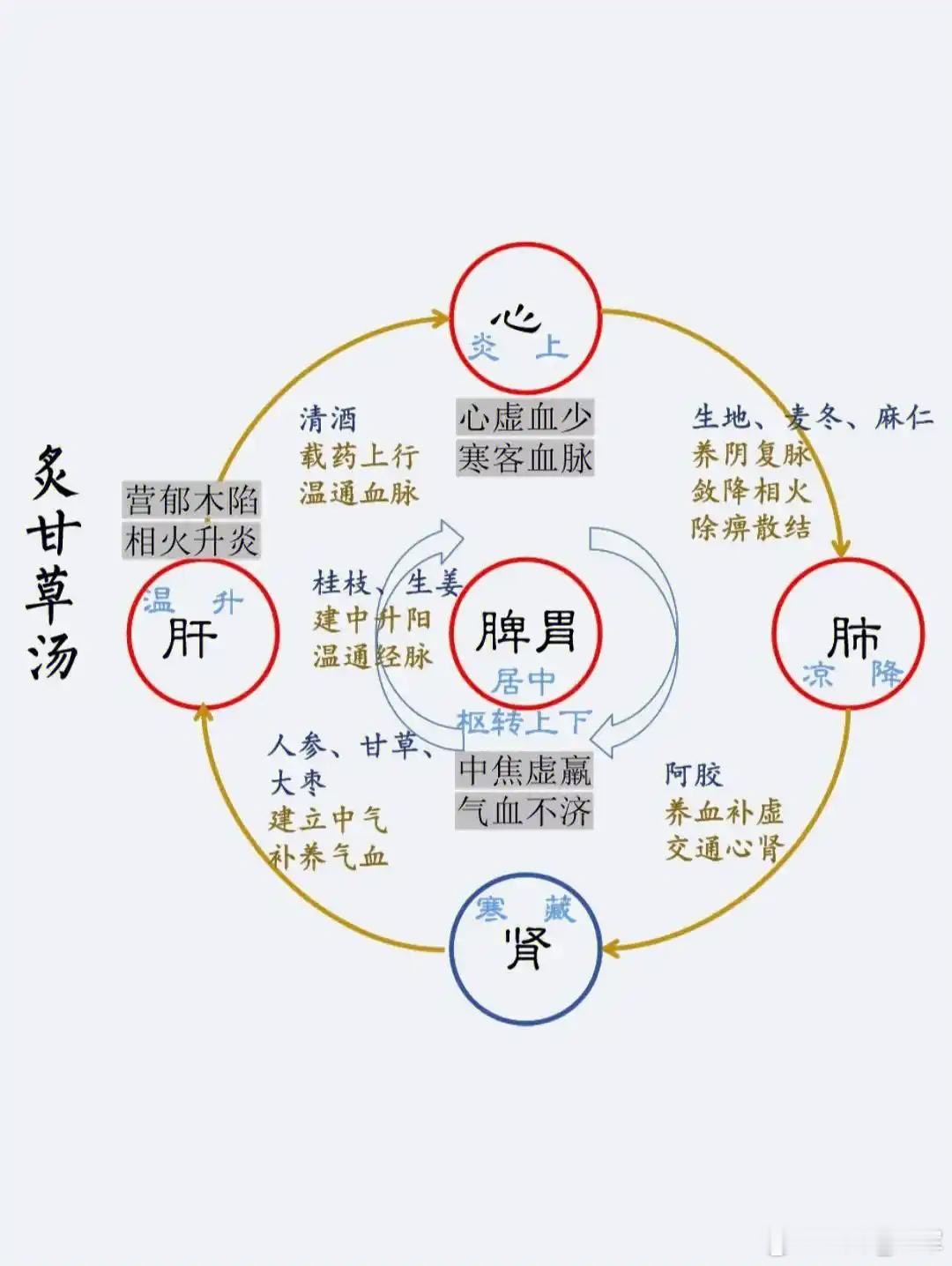 强大心脏方<炙甘草汤>​气是从哪里来的，怎么能够让气虚的人呢变得气壮，让气少的变