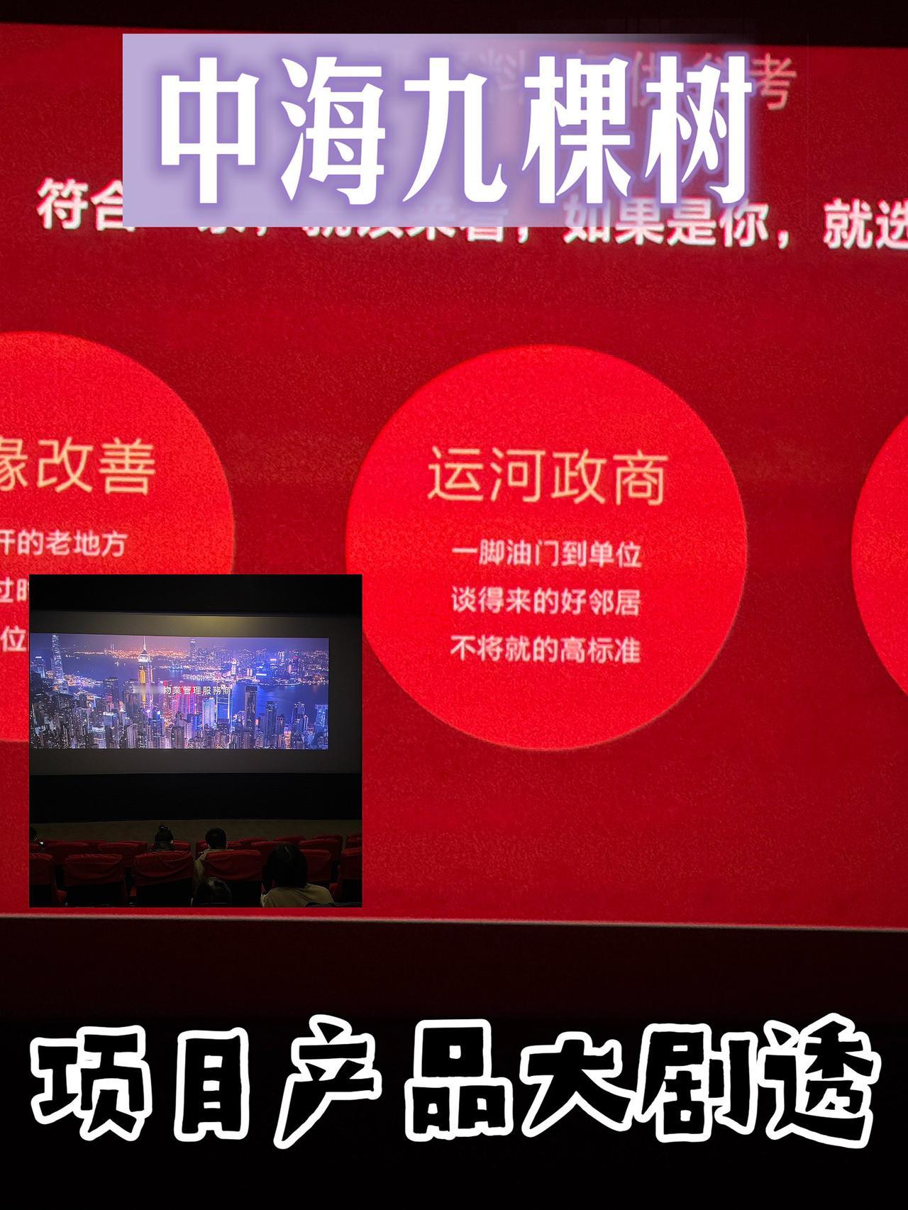中海九棵树项目产品剧透