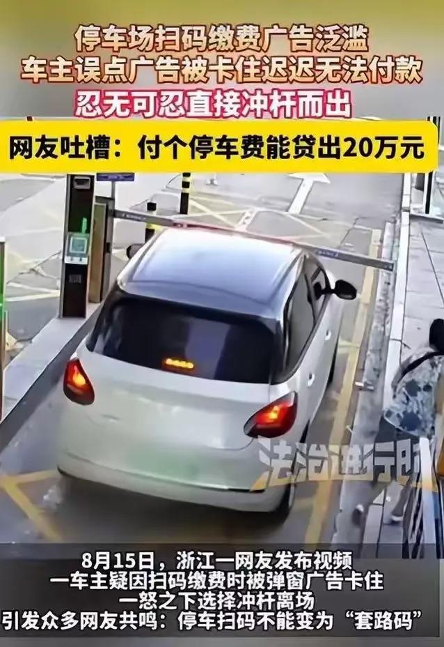 这种智慧停车的乱象确实让人十分恼火。本来停车缴费是一件简单的事，扫码之后本该直接