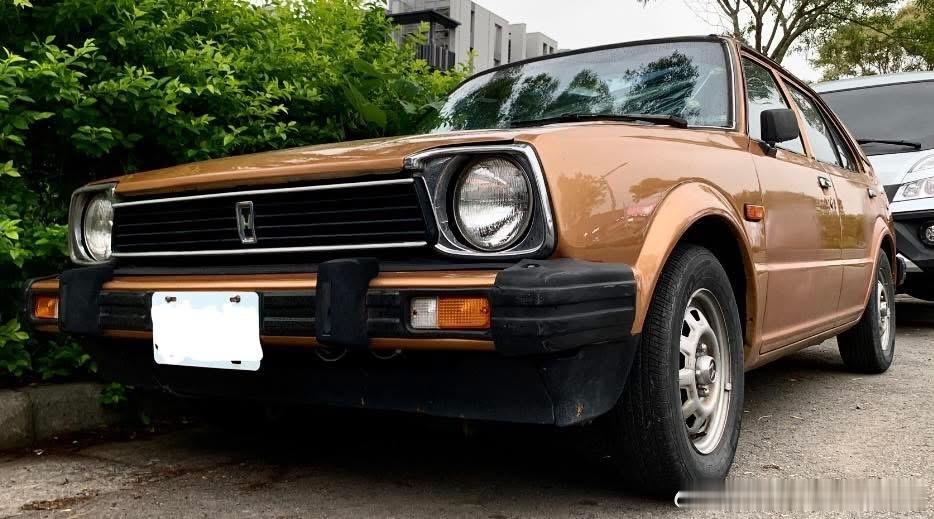 台湾老车 🇯🇵1976年HONDA Civic MK2 ​​​