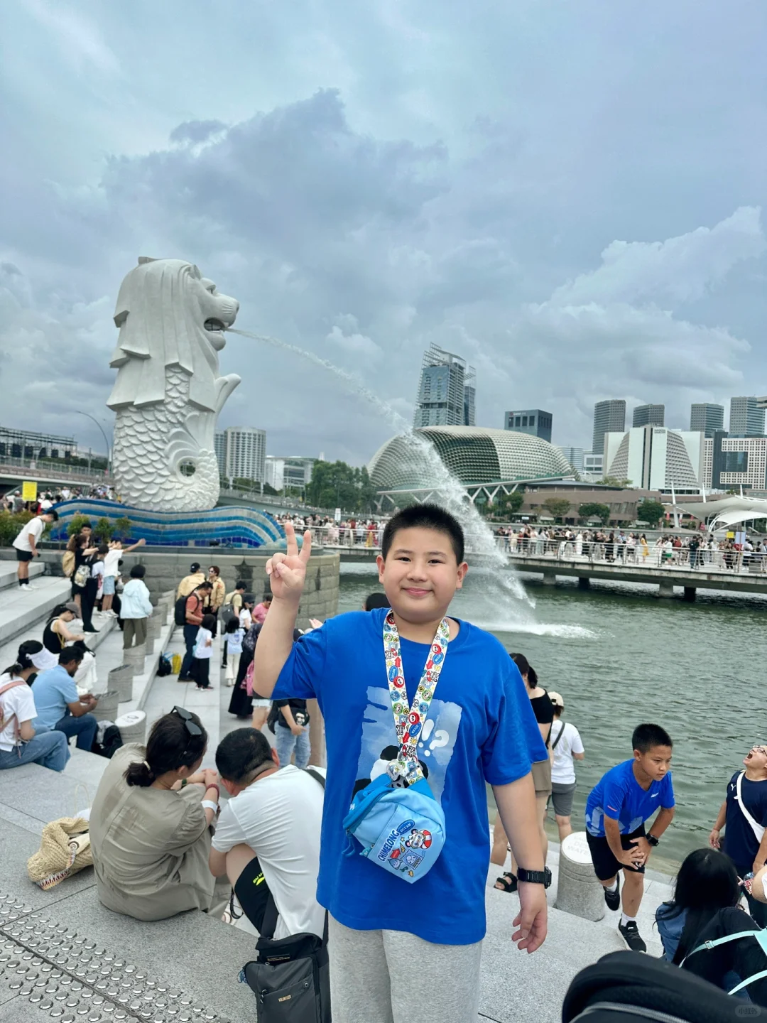 🇸🇬新加坡我们来啦！！标准游客照哈哈哈