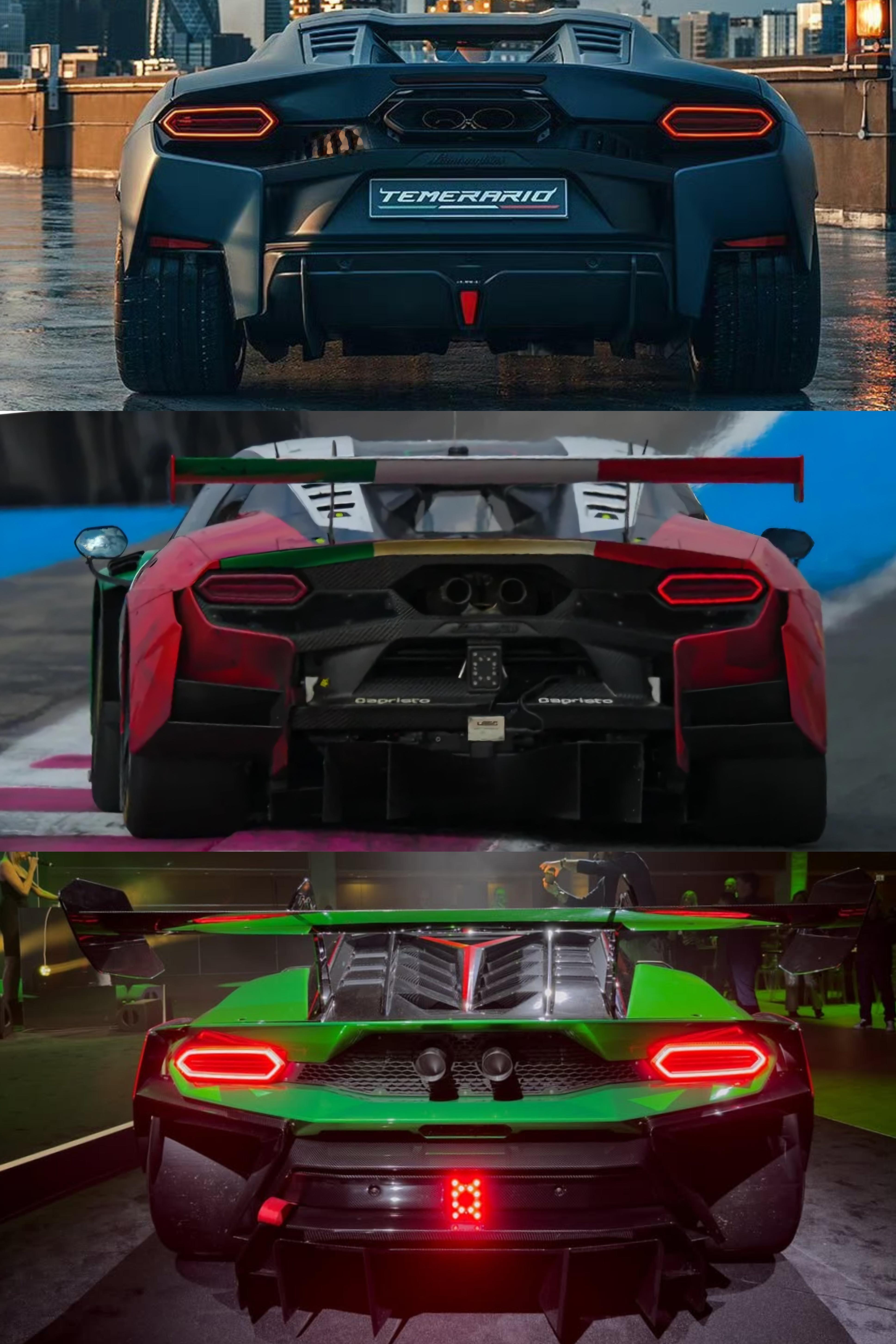 Temerario ＆ Temerario GT3 ＆ Temerario Su