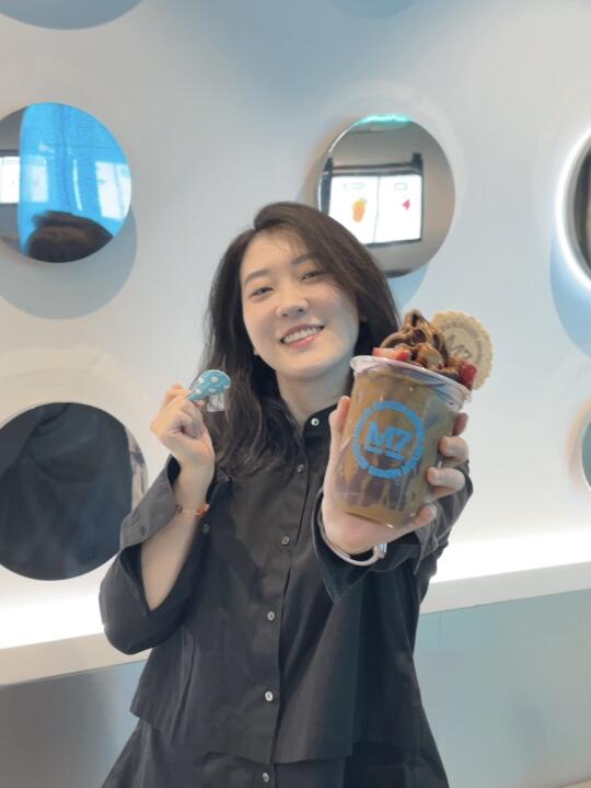 悉尼这么热🏸打完球就靠这杯冻酸奶续命