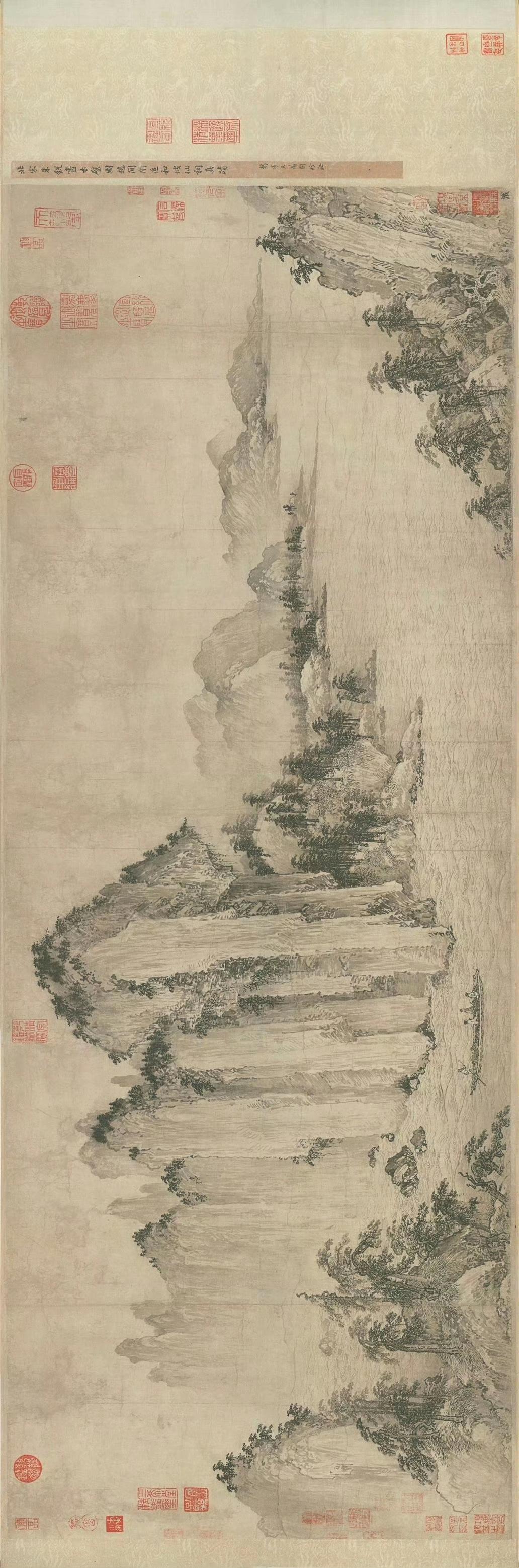 金代·武元直 纸本墨笔画《赤壁图》